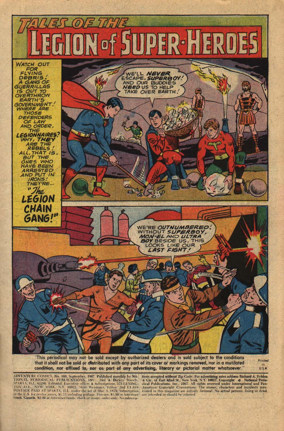Adventure Comics (1938) issue 360 - Page 3