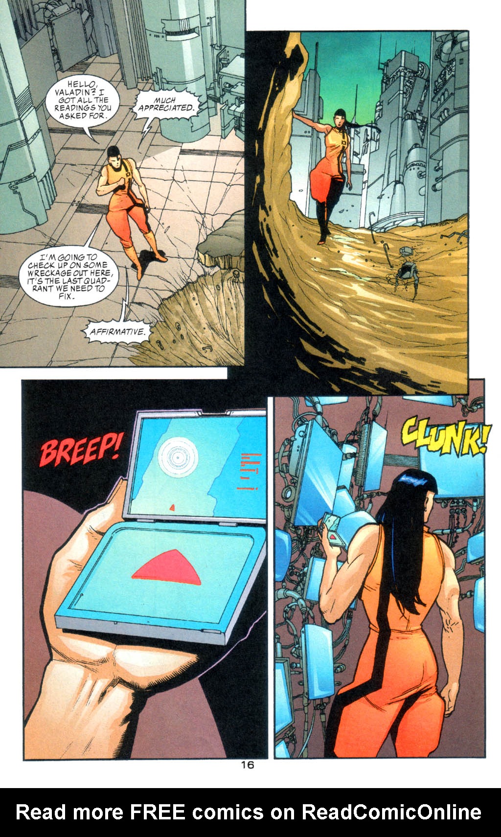 Read online Haven: The Broken City comic -  Issue #8 - 16