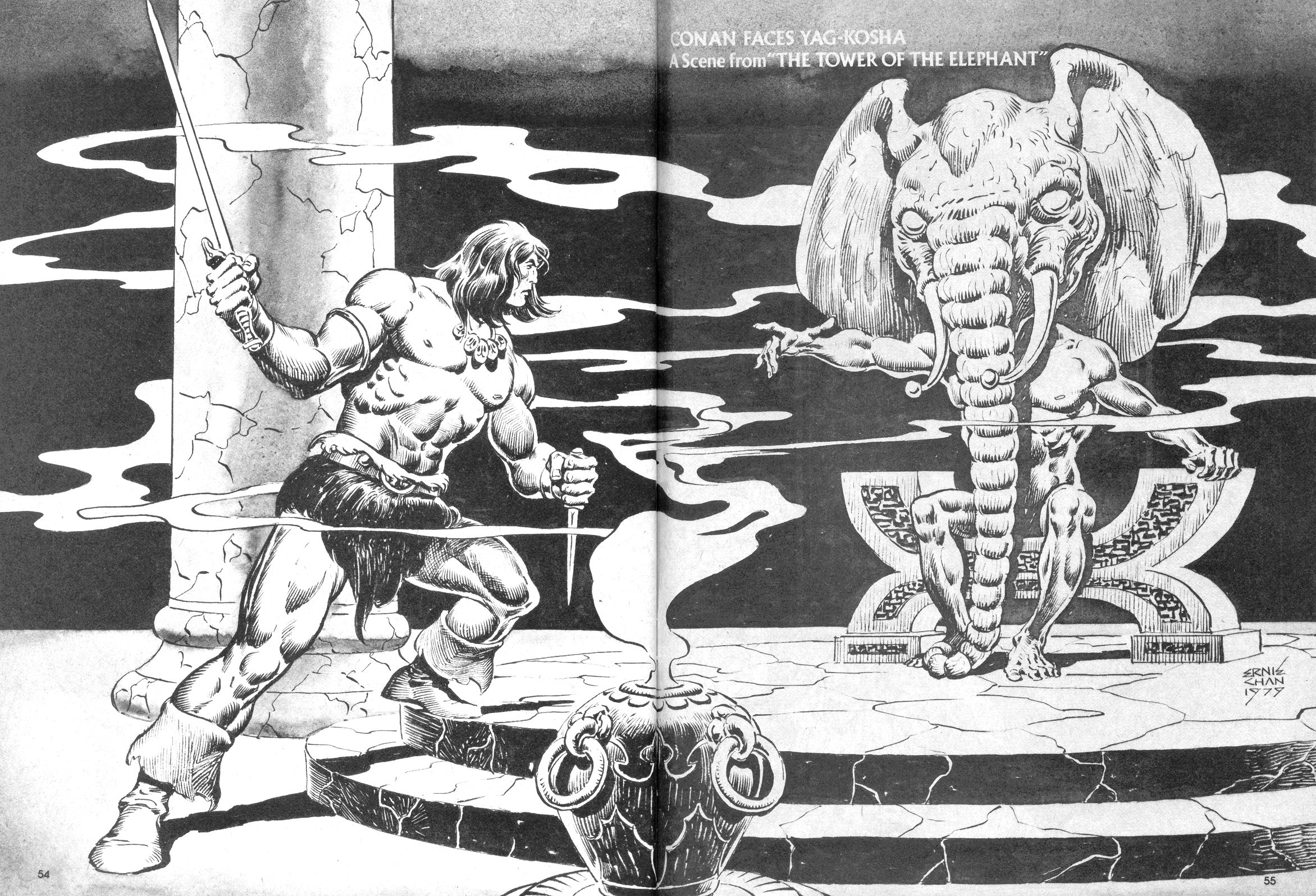 Read online The Savage Sword Of Conan comic -  Issue #52 - 52