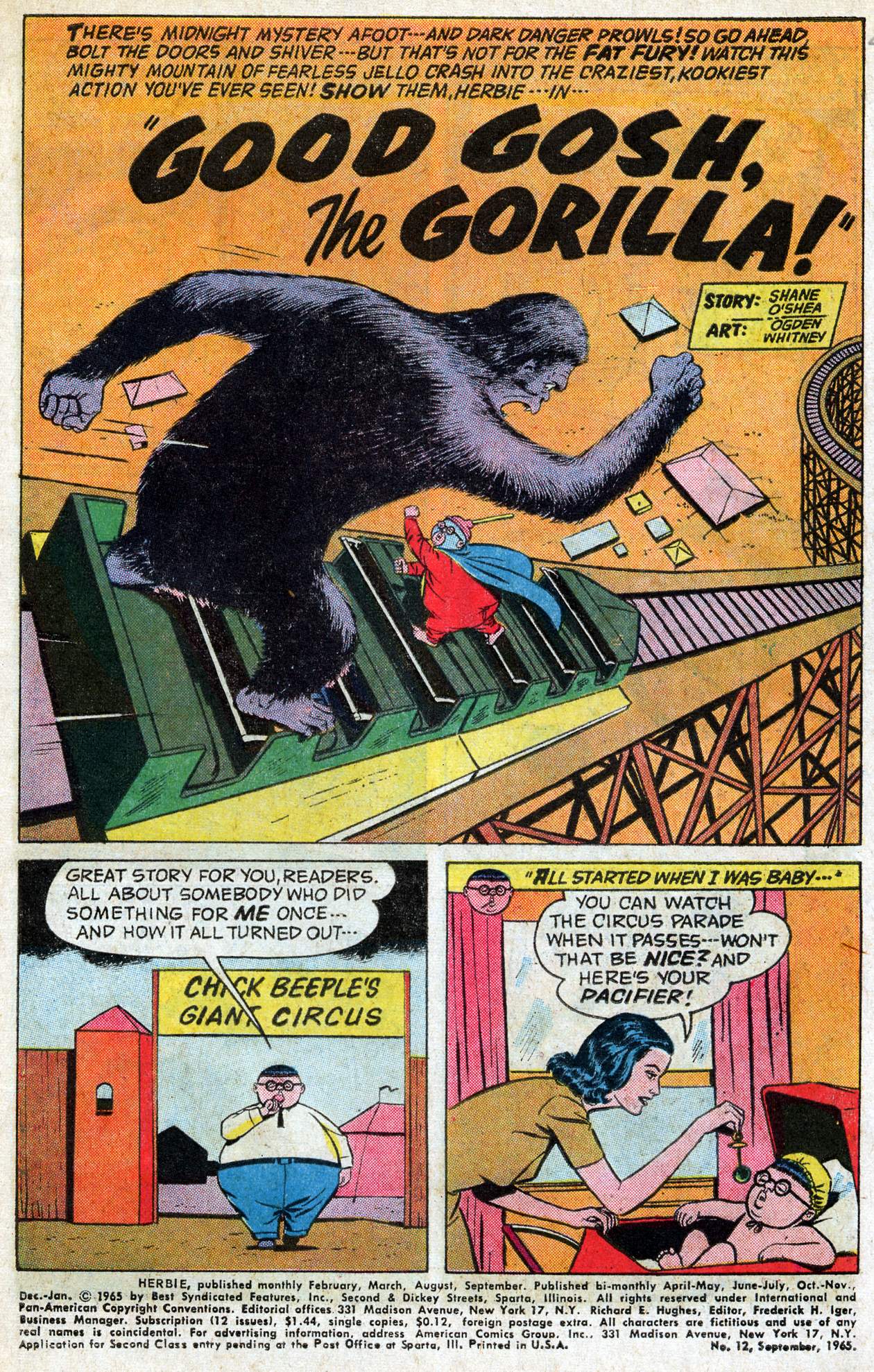 Read online Herbie comic -  Issue #12 - 1