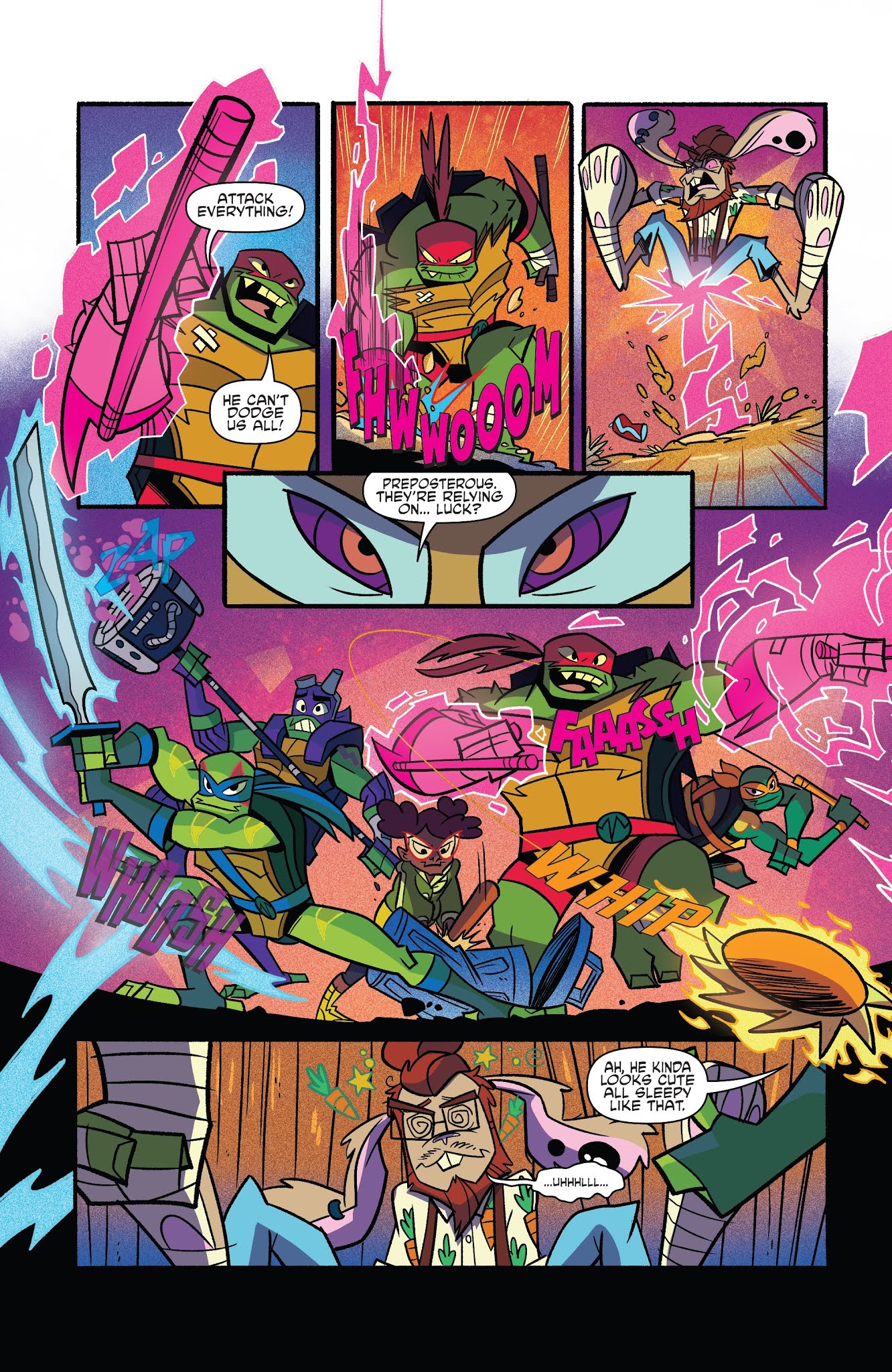 Read online Rise of the Teenage Mutant Ninja Turtles comic -  Issue #1 - 19