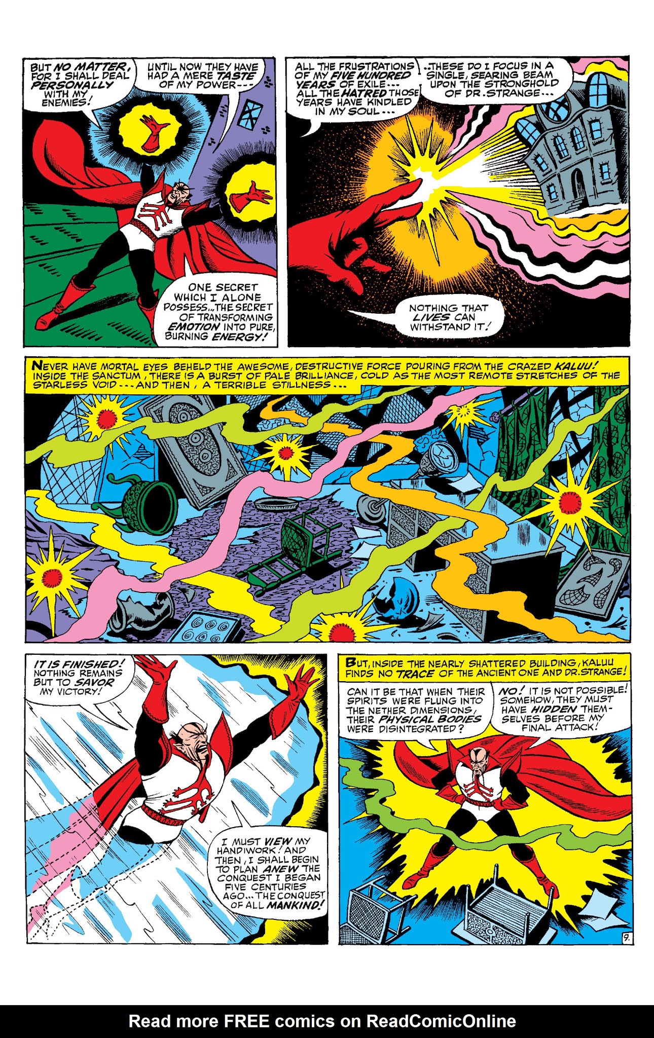 Read online Marvel Masterworks: Doctor Strange comic -  Issue # TPB 2 (Part 1) - 92