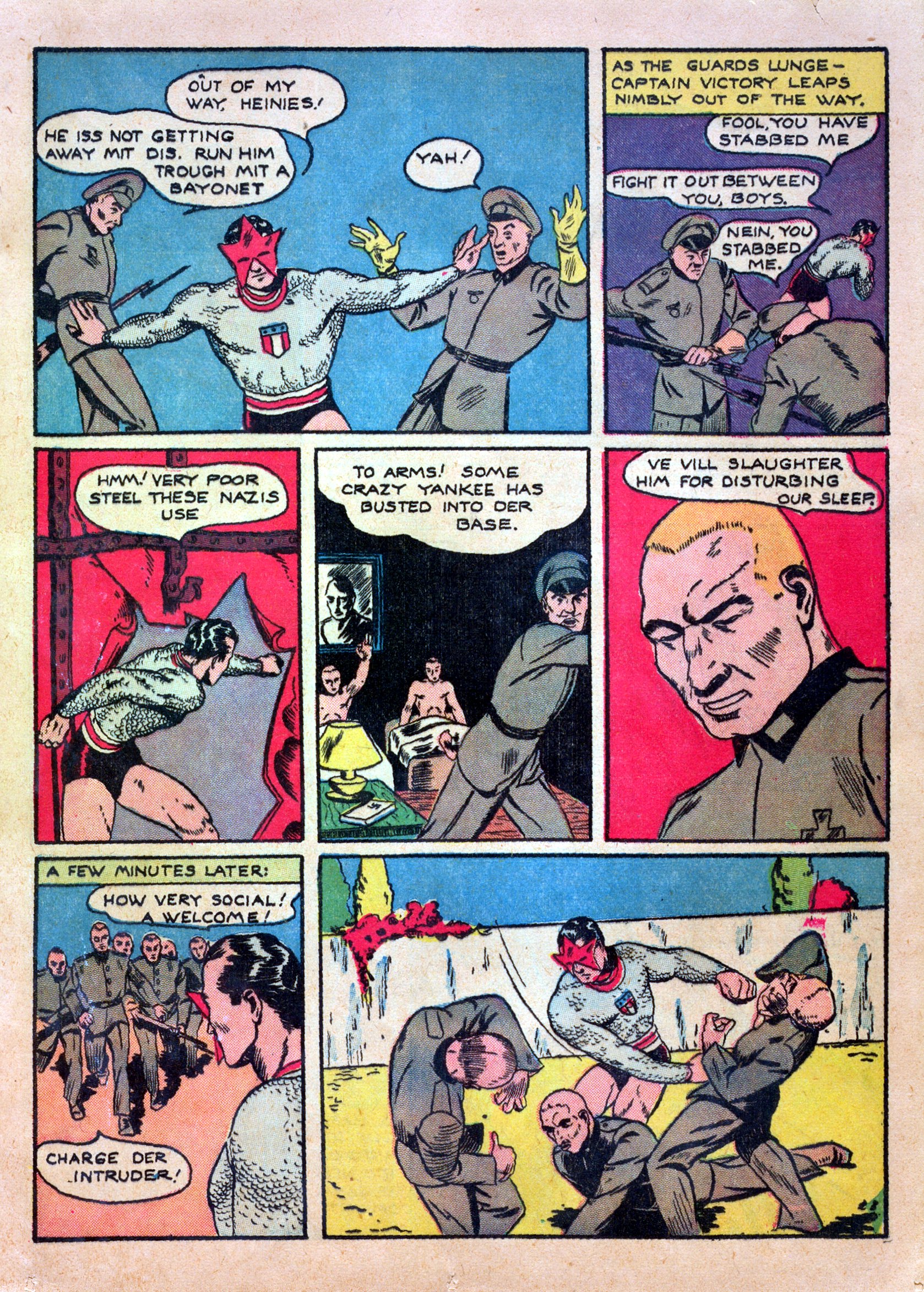 Read online Our Flag Comics comic -  Issue #1 - 25