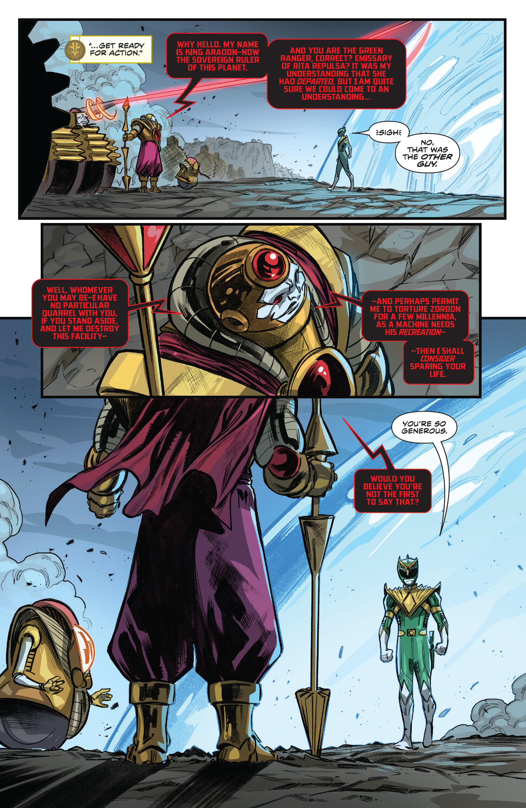 Read online Mighty Morphin comic -  Issue #19 - 10