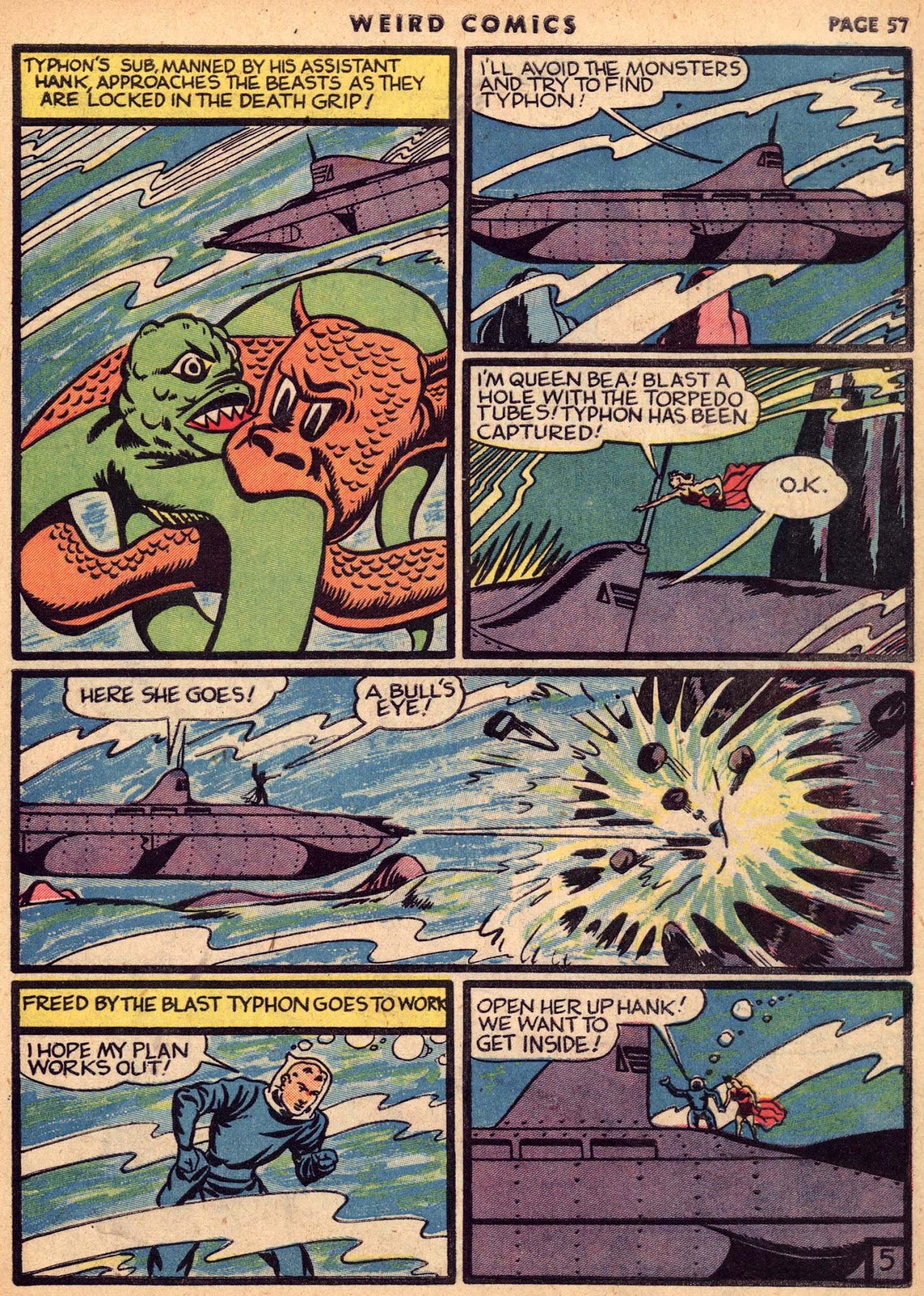 Read online Weird Comics comic -  Issue #5 - 59