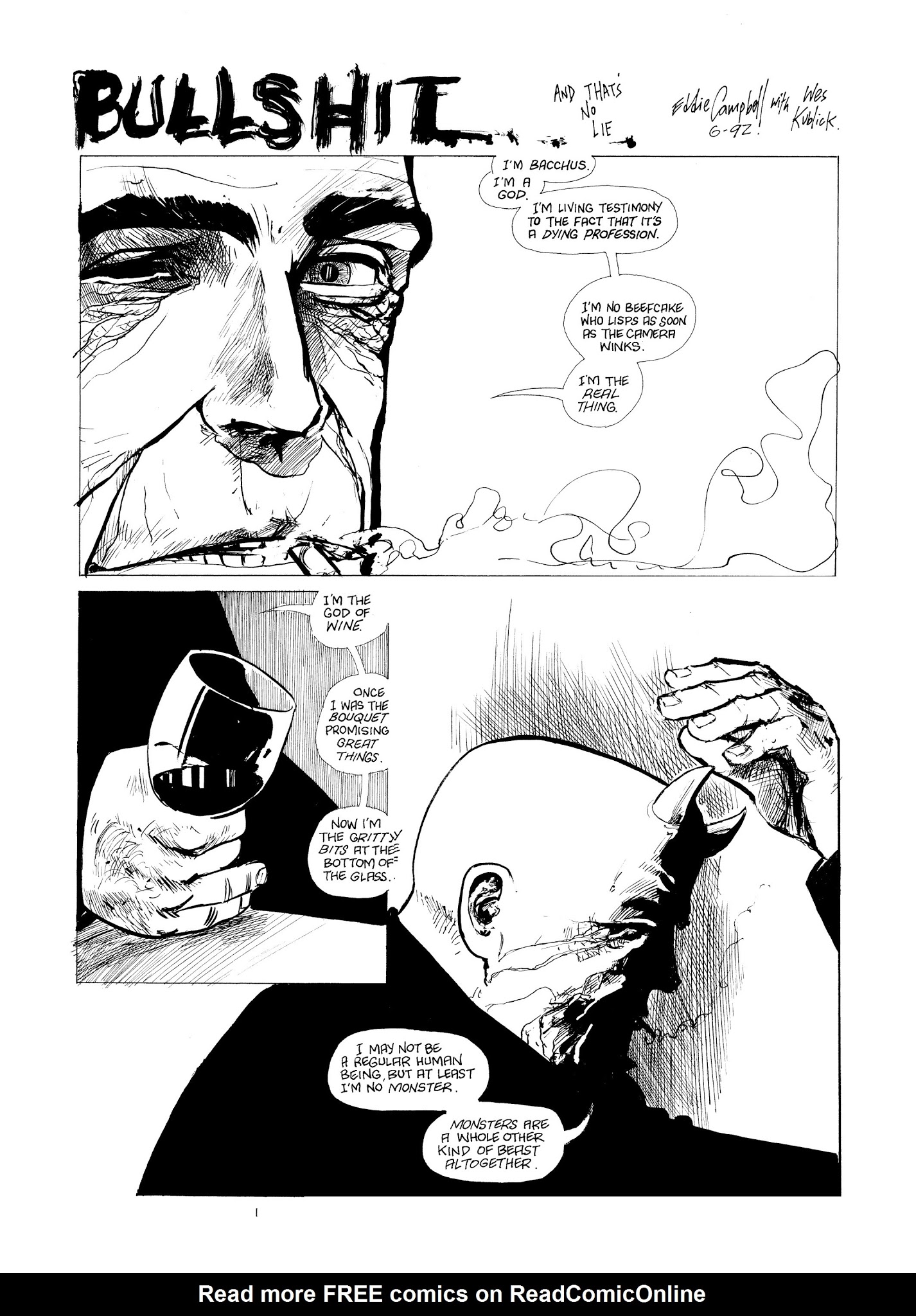 Read online Eddie Campbell's Bacchus comic -  Issue # TPB 2 - 172