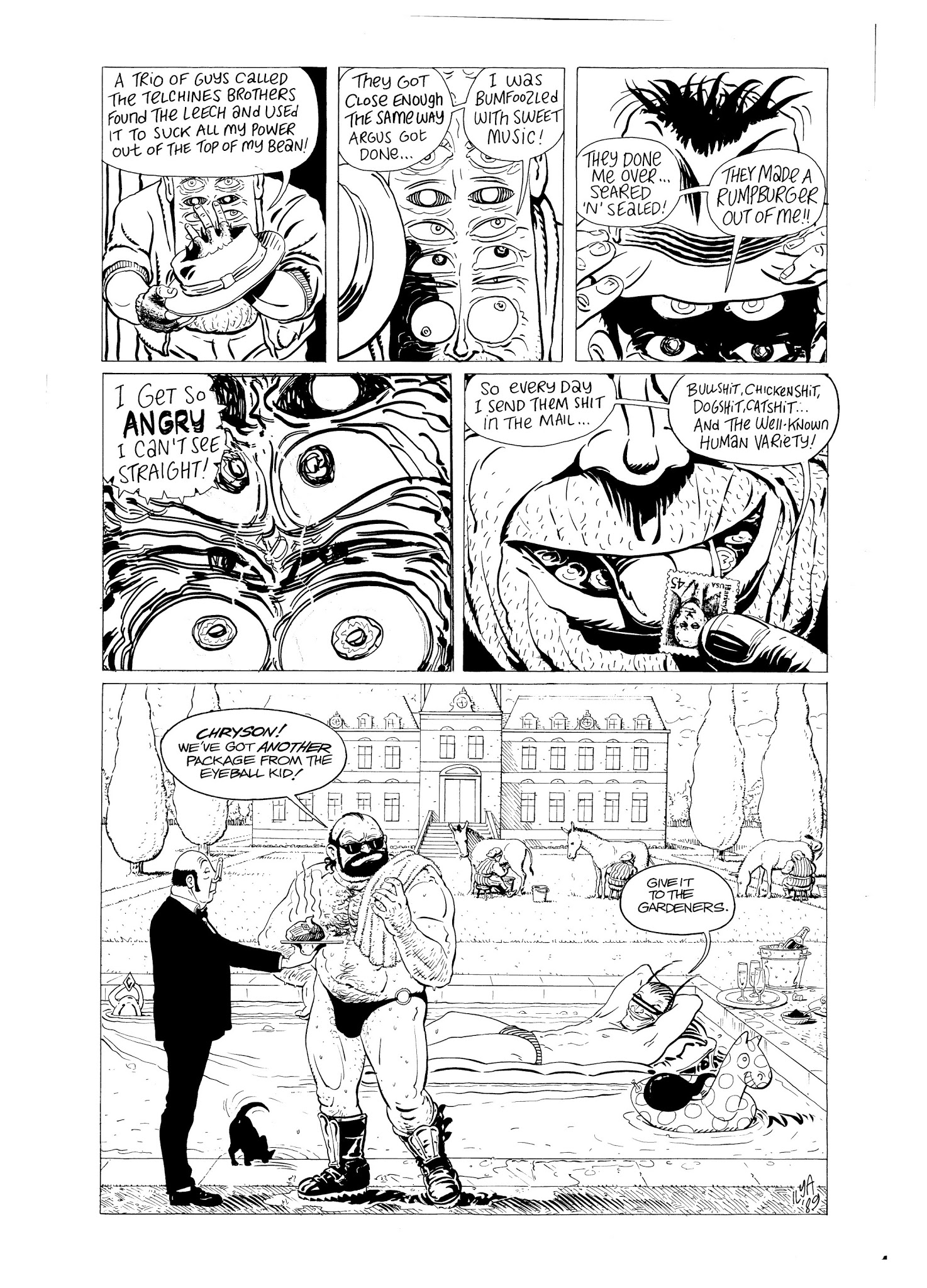 Read online Eddie Campbell's Bacchus comic -  Issue # TPB 2 - 189