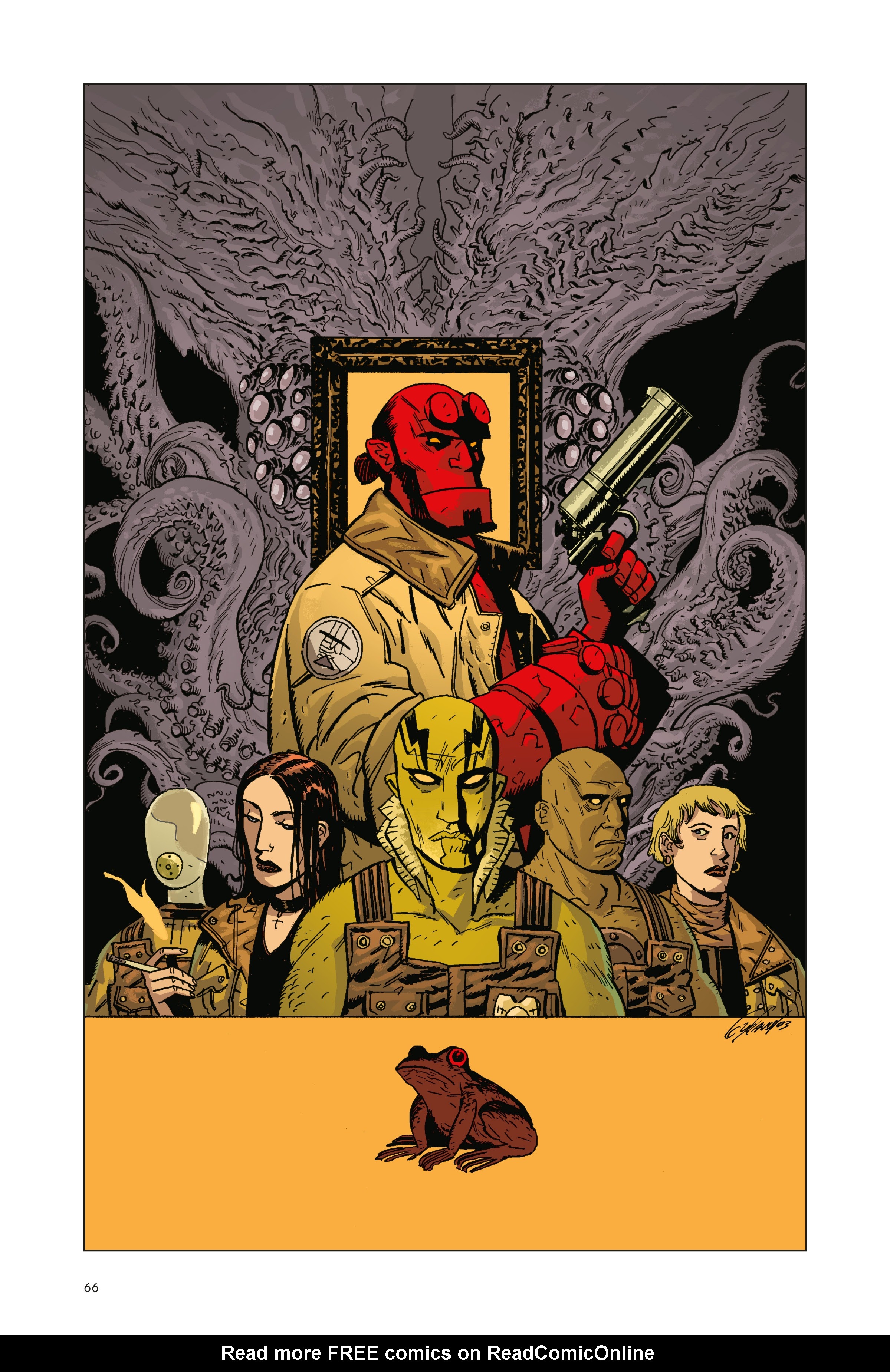 Read online Hellboy: 25 Years of Covers comic -  Issue # TPB (Part 1) - 68