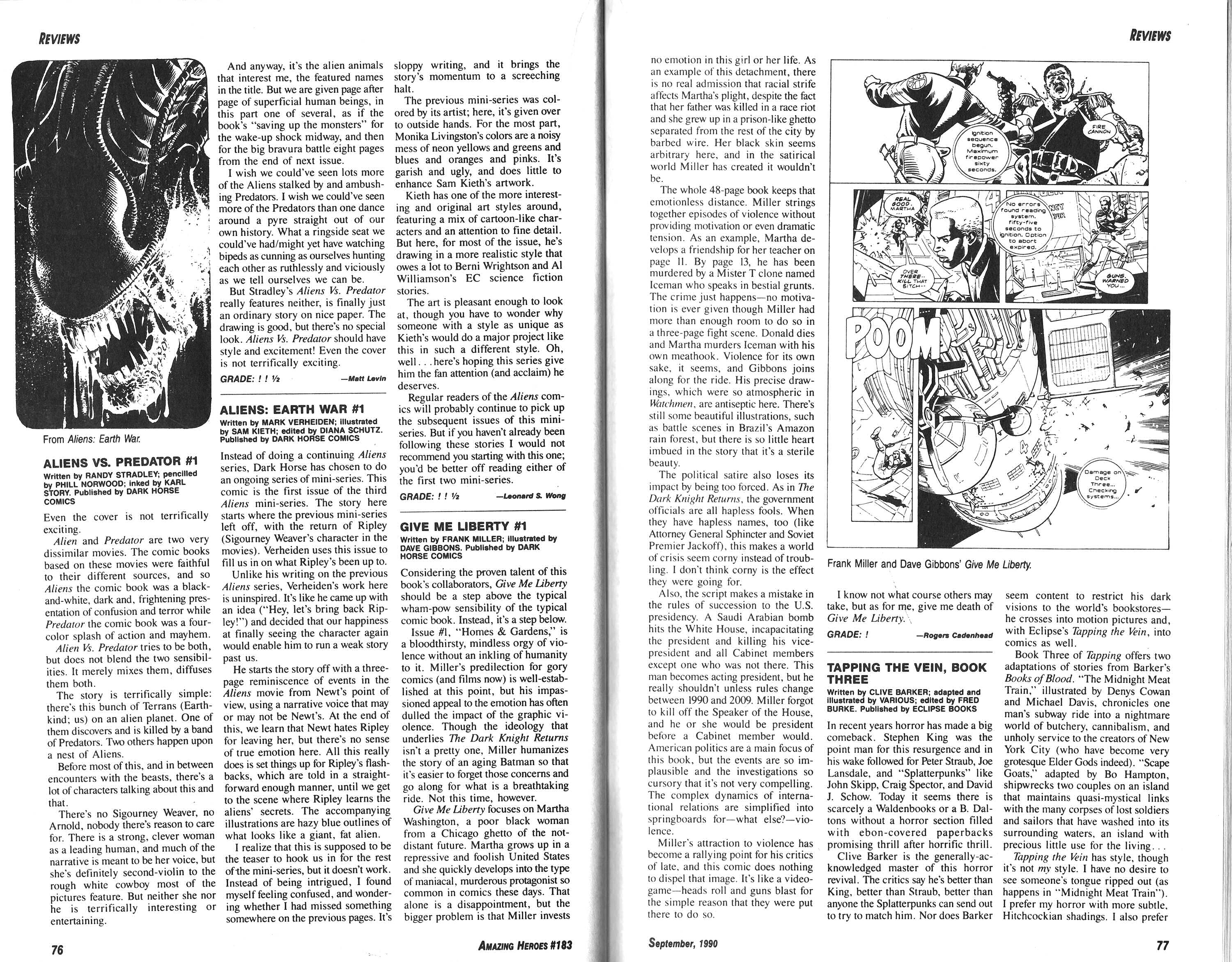 Read online Amazing Heroes comic -  Issue #183 - 39