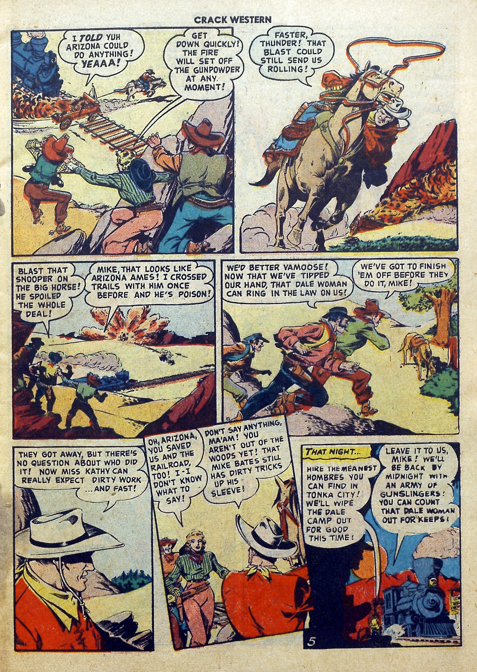 Read online Crack Western comic -  Issue #63 - 7