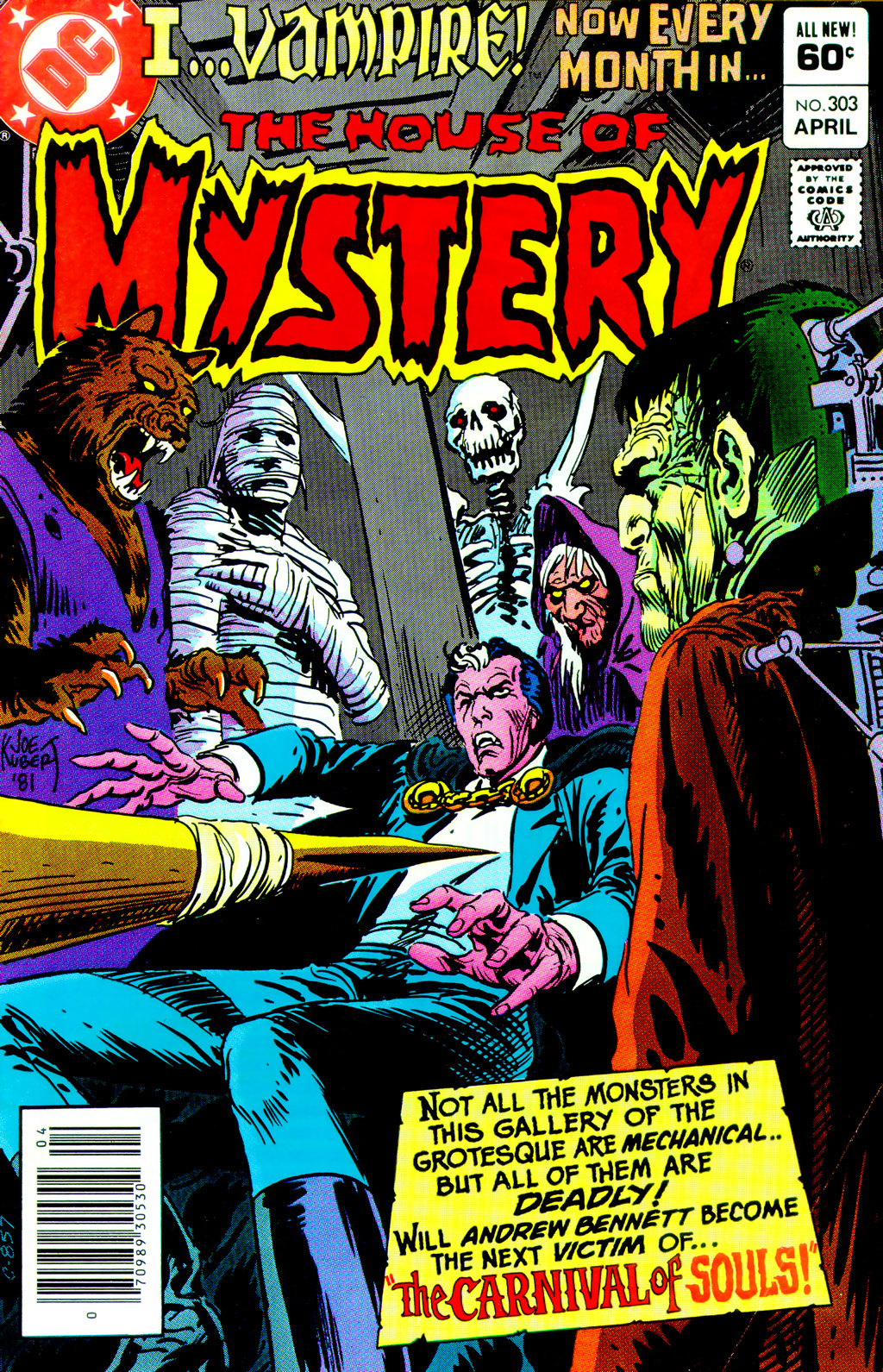 Read online House of Mystery (1951) comic -  Issue #303 - 1