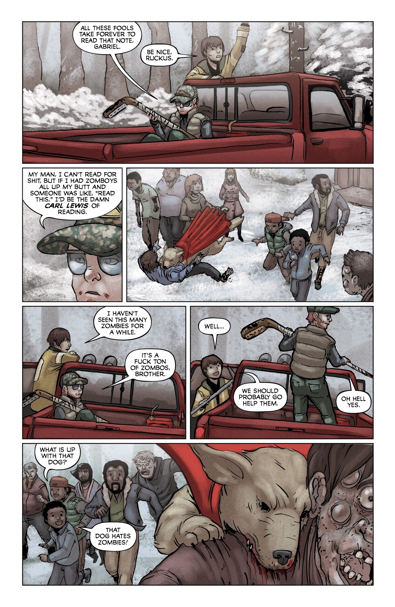 Read online Dead of Winter comic -  Issue #1 - 6