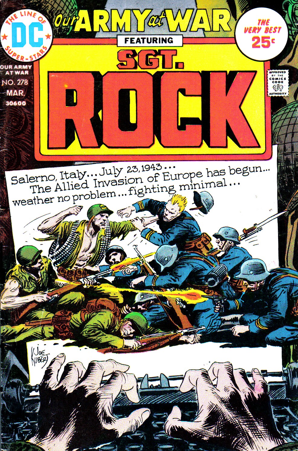 Read online Our Army at War (1952) comic -  Issue #278 - 1