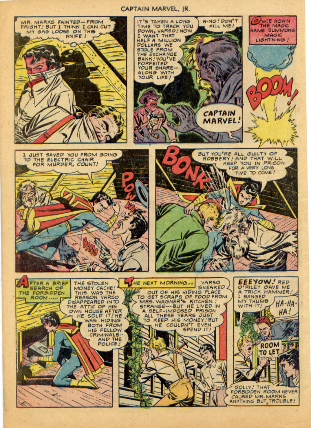 Read online Captain Marvel, Jr. comic -  Issue #92 - 32