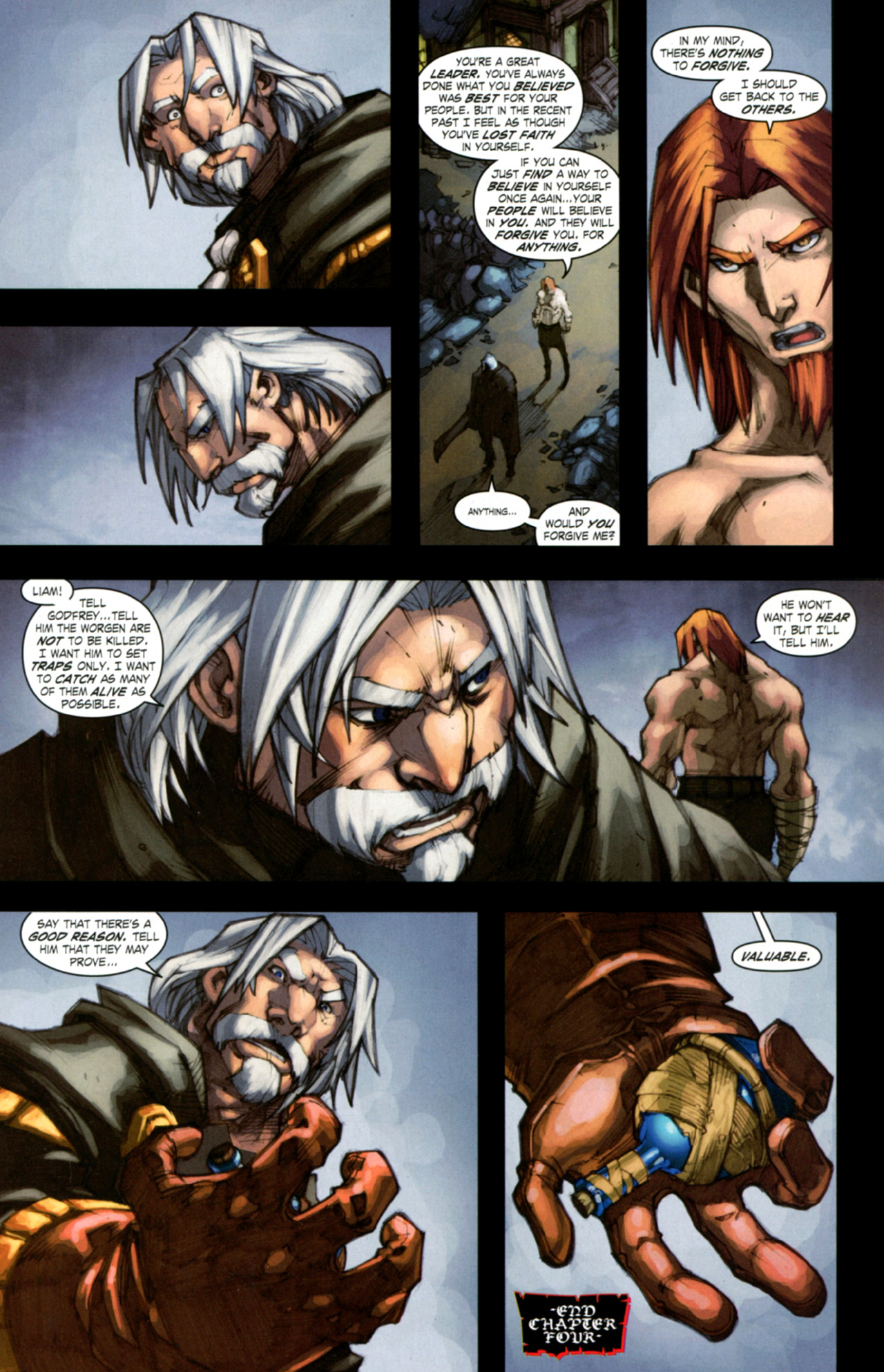 Read online World of Warcraft: Curse of the Worgen comic -  Issue #4 - 29
