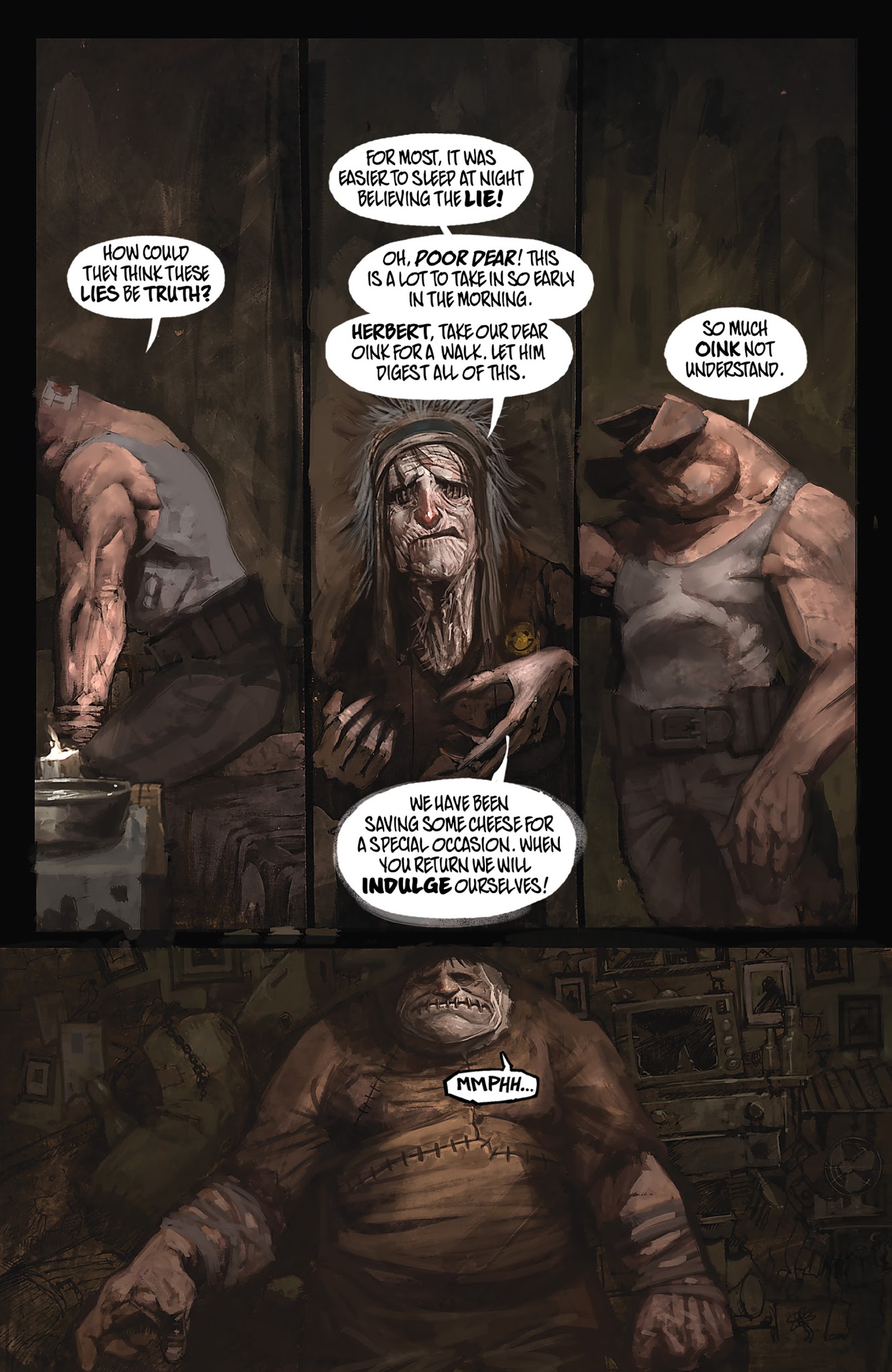 Read online Oink: Heaven's Butcher comic -  Issue # TPB - 66