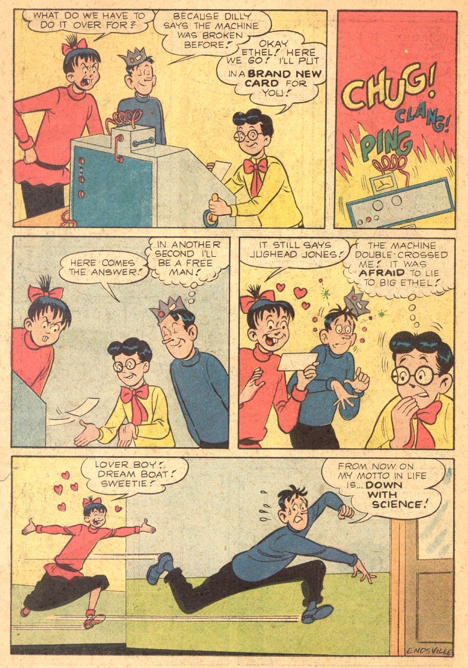 Read online Archie's Pal Jughead comic -  Issue #84 - 27