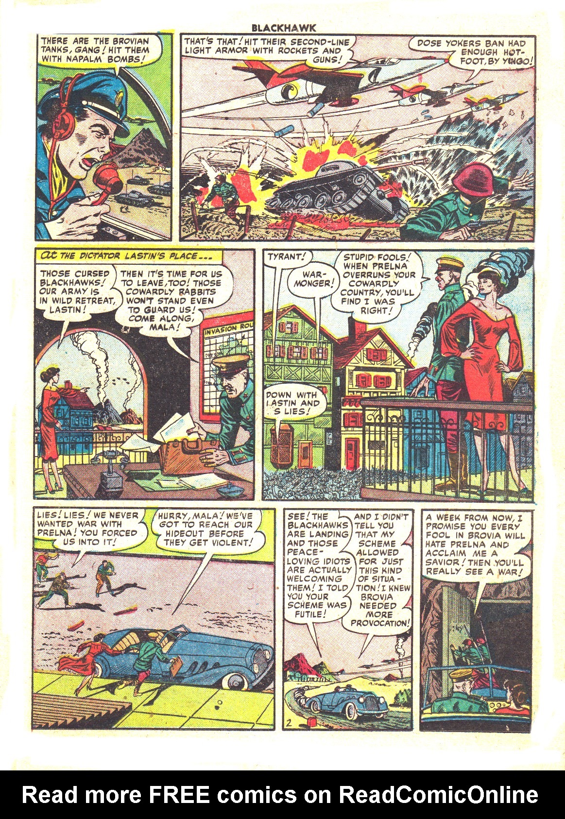 Read online Blackhawk (1957) comic -  Issue #50 - 19