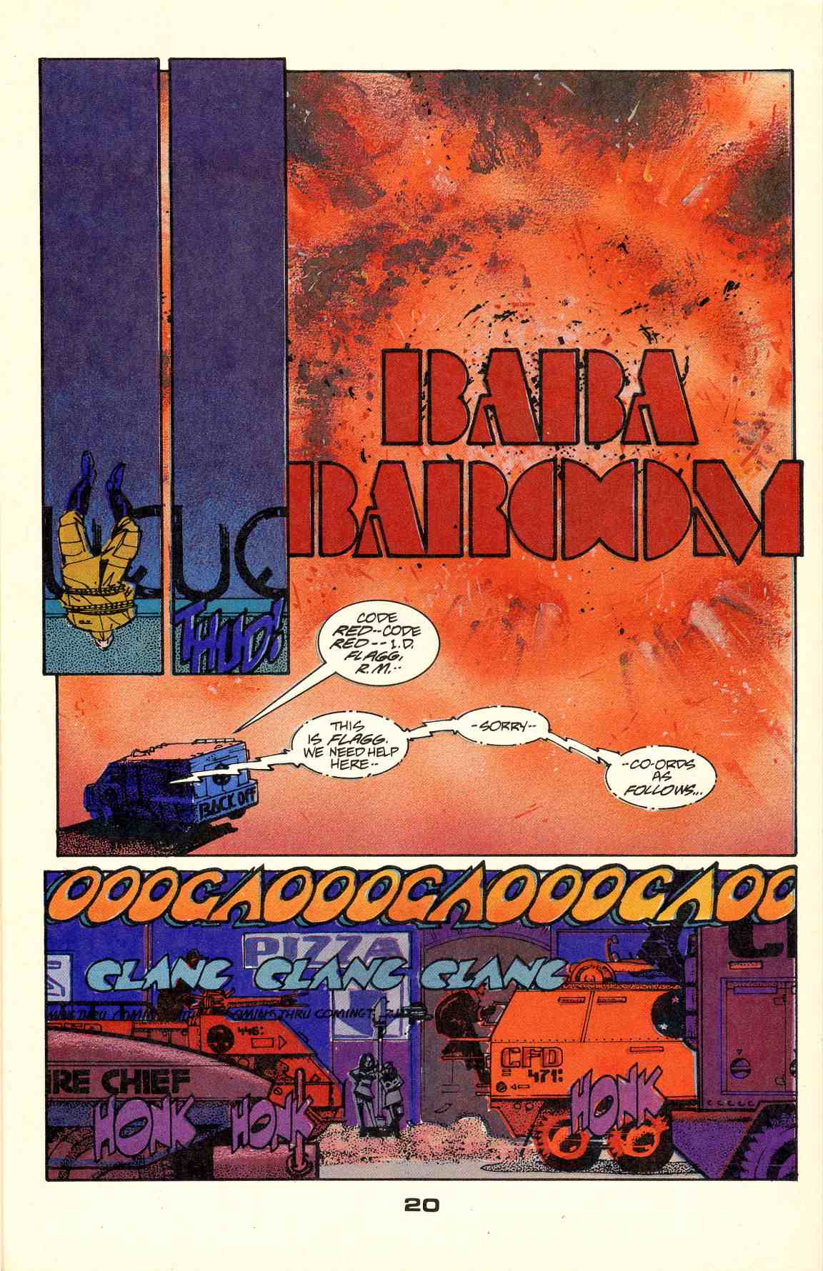 Read online Howard Chaykin's American Flagg comic -  Issue #1 - 22
