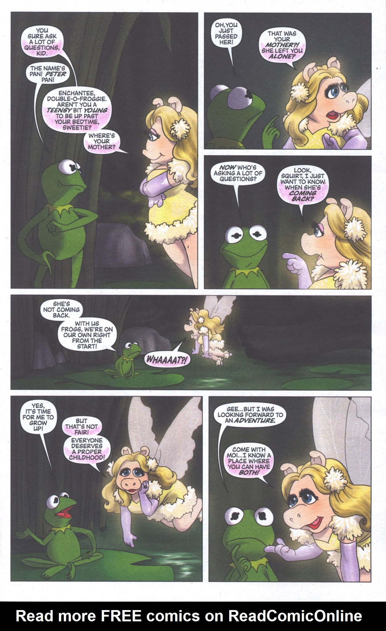 Read online Muppet Peter Pan comic -  Issue #1 - 7