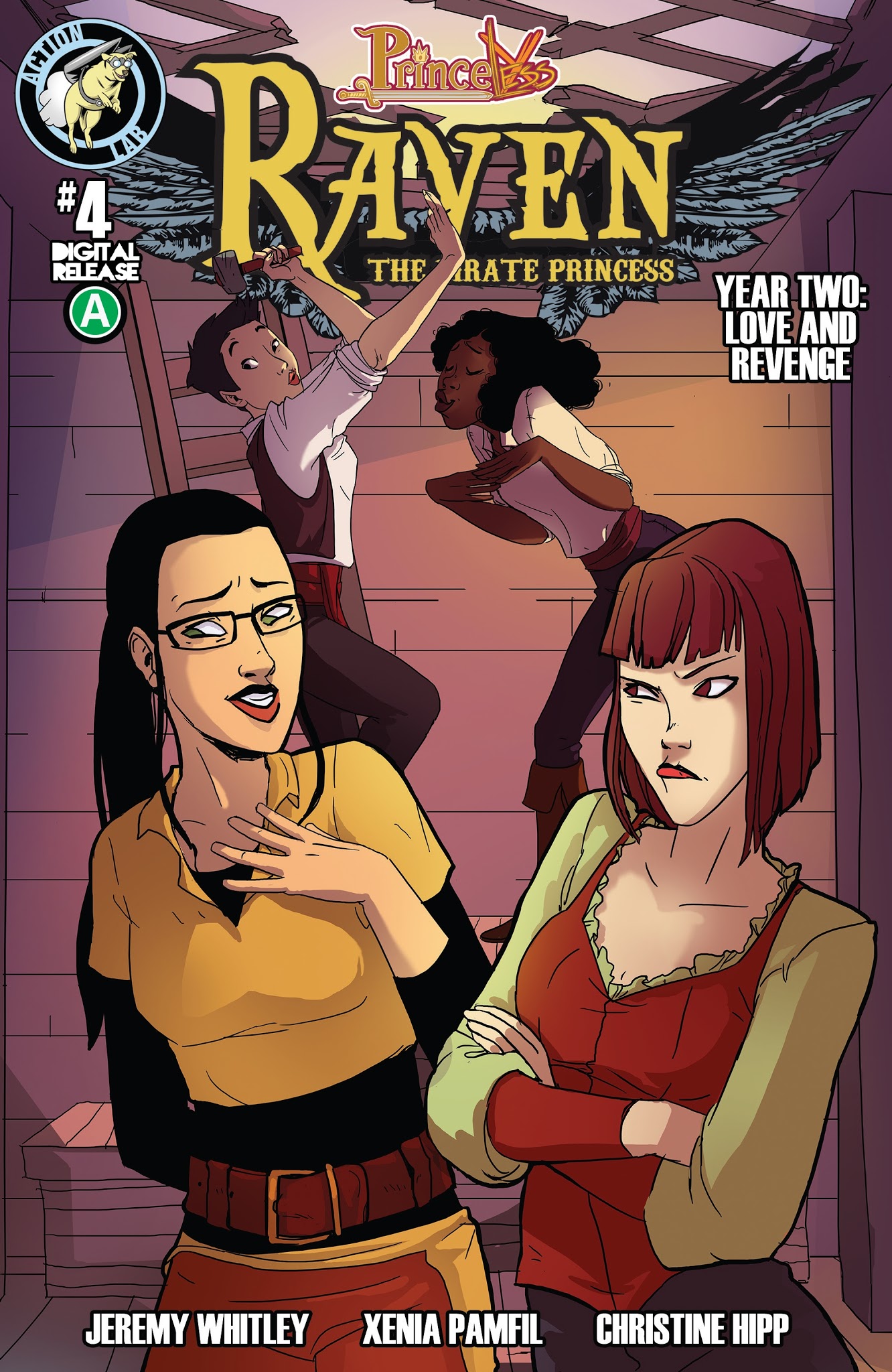 Read online Princeless Raven Year Two: Love and Revenge comic -  Issue #4 - 1
