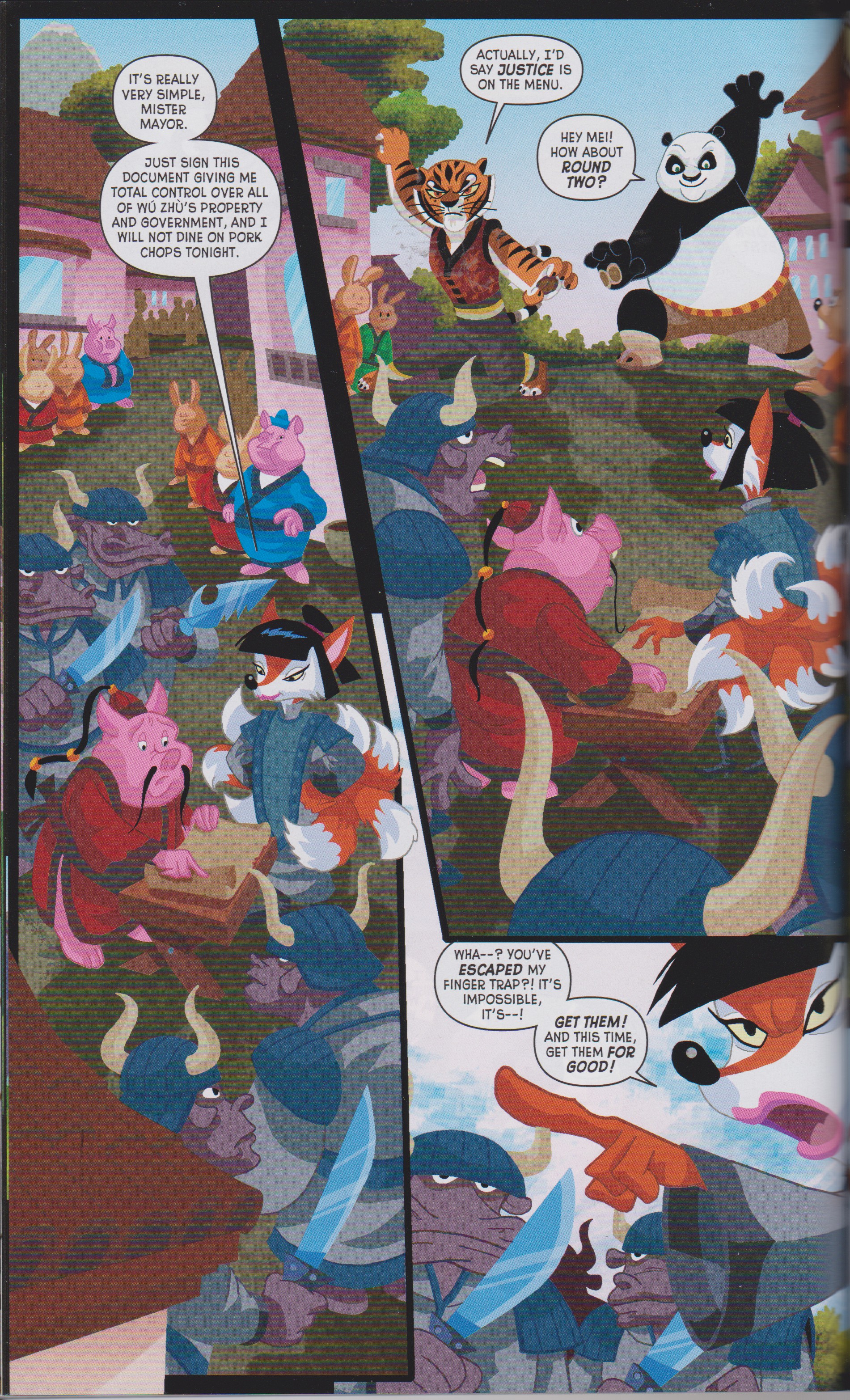 Read online Kung Fu Panda Everyone is Kung Fu Fighting comic -  Issue # TPB (Part 3) - 12