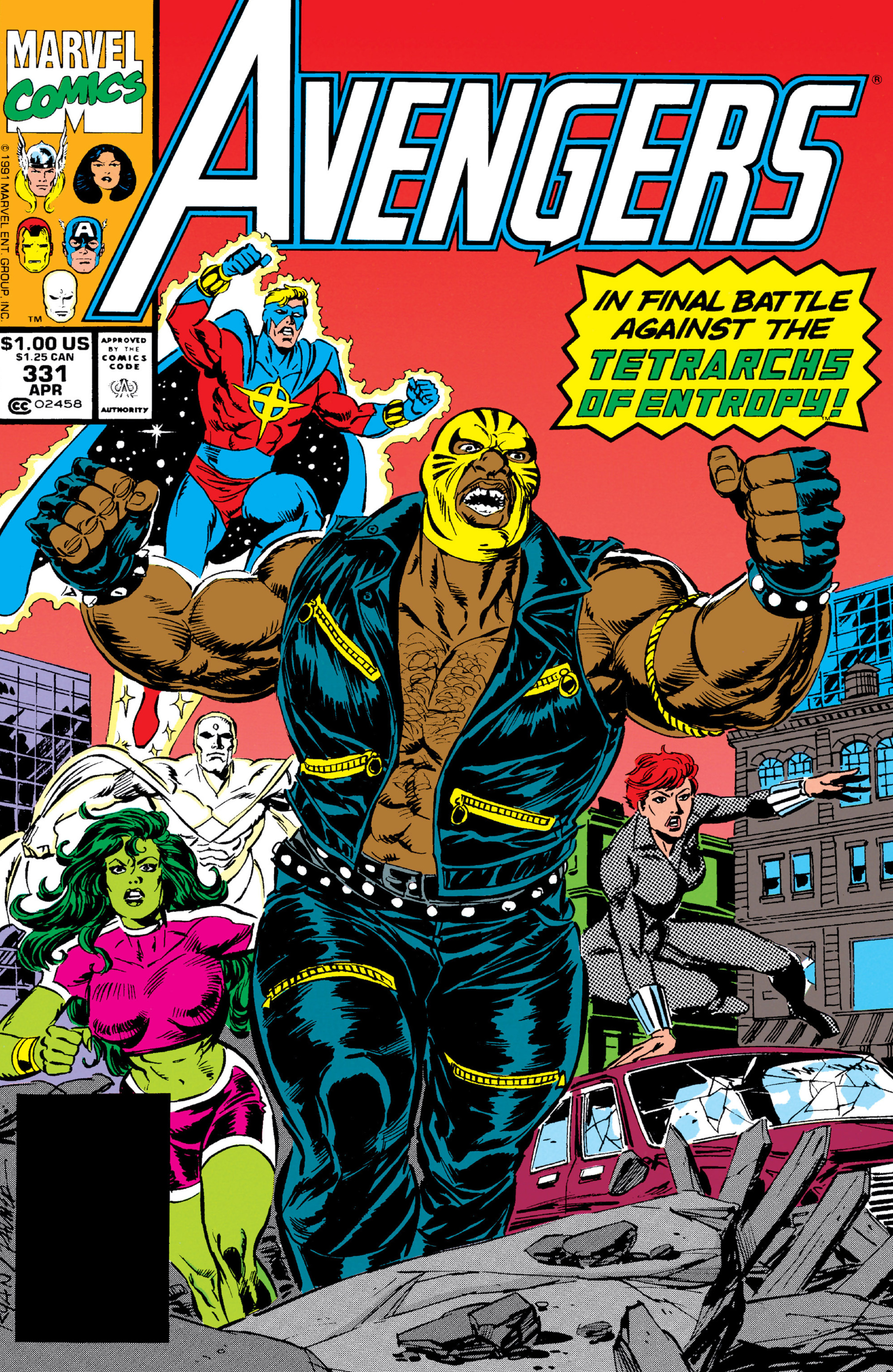 Read online The Avengers (1963) comic -  Issue #331 - 1