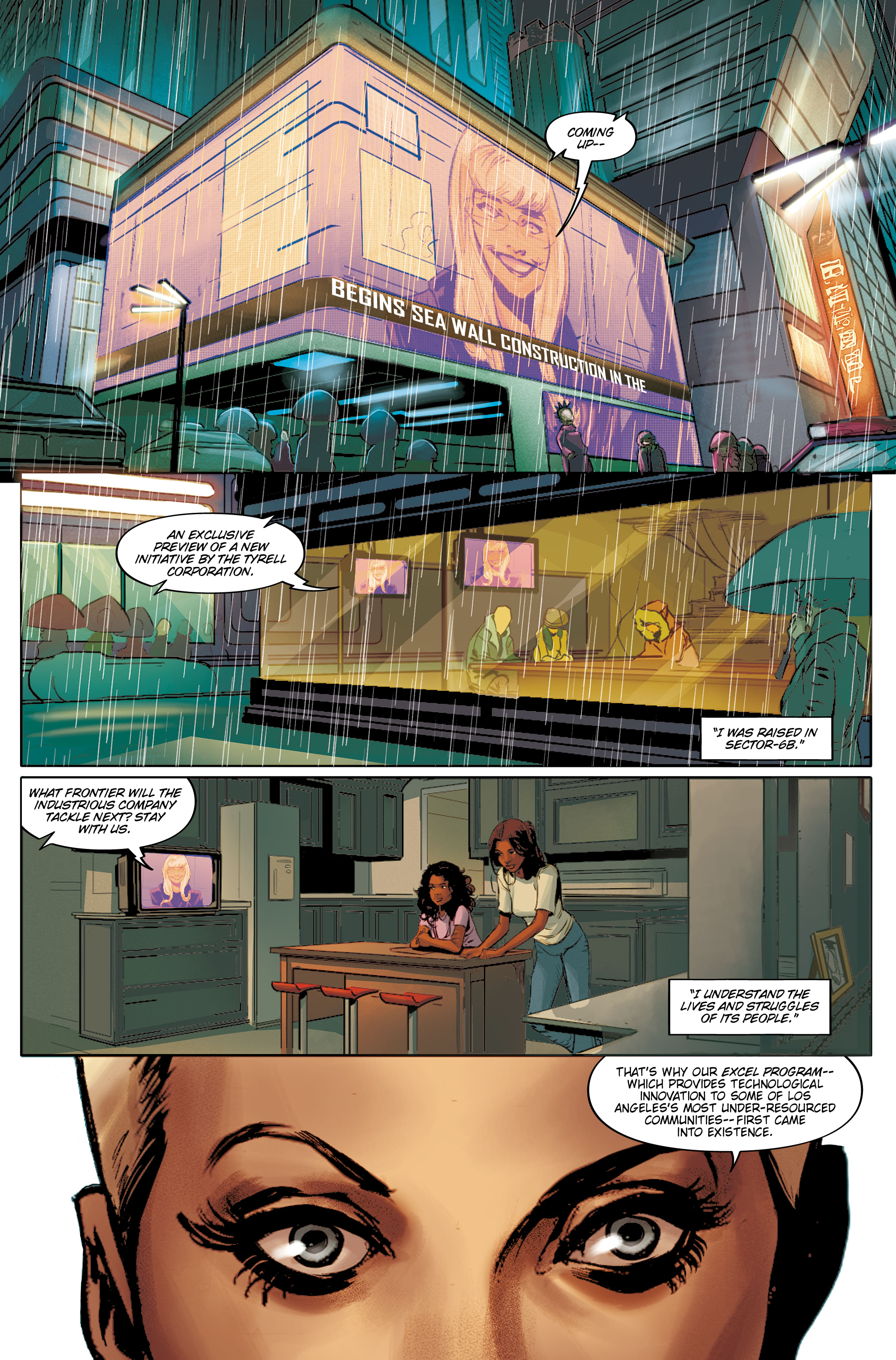 Read online Blade Runner Origins comic -  Issue #11 - 13
