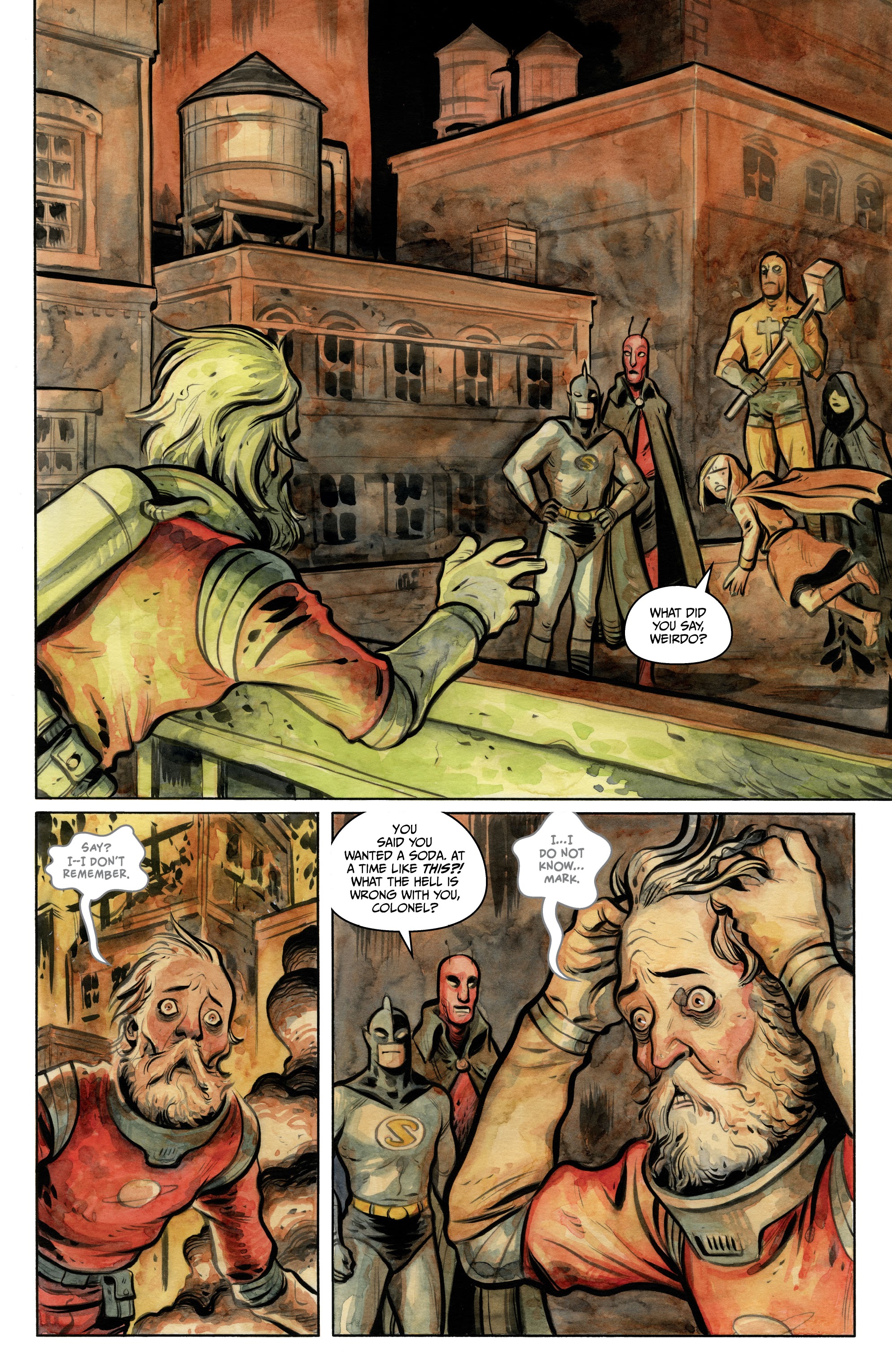 Read online Colonel Weird: Cosmagog comic -  Issue #1 - 9