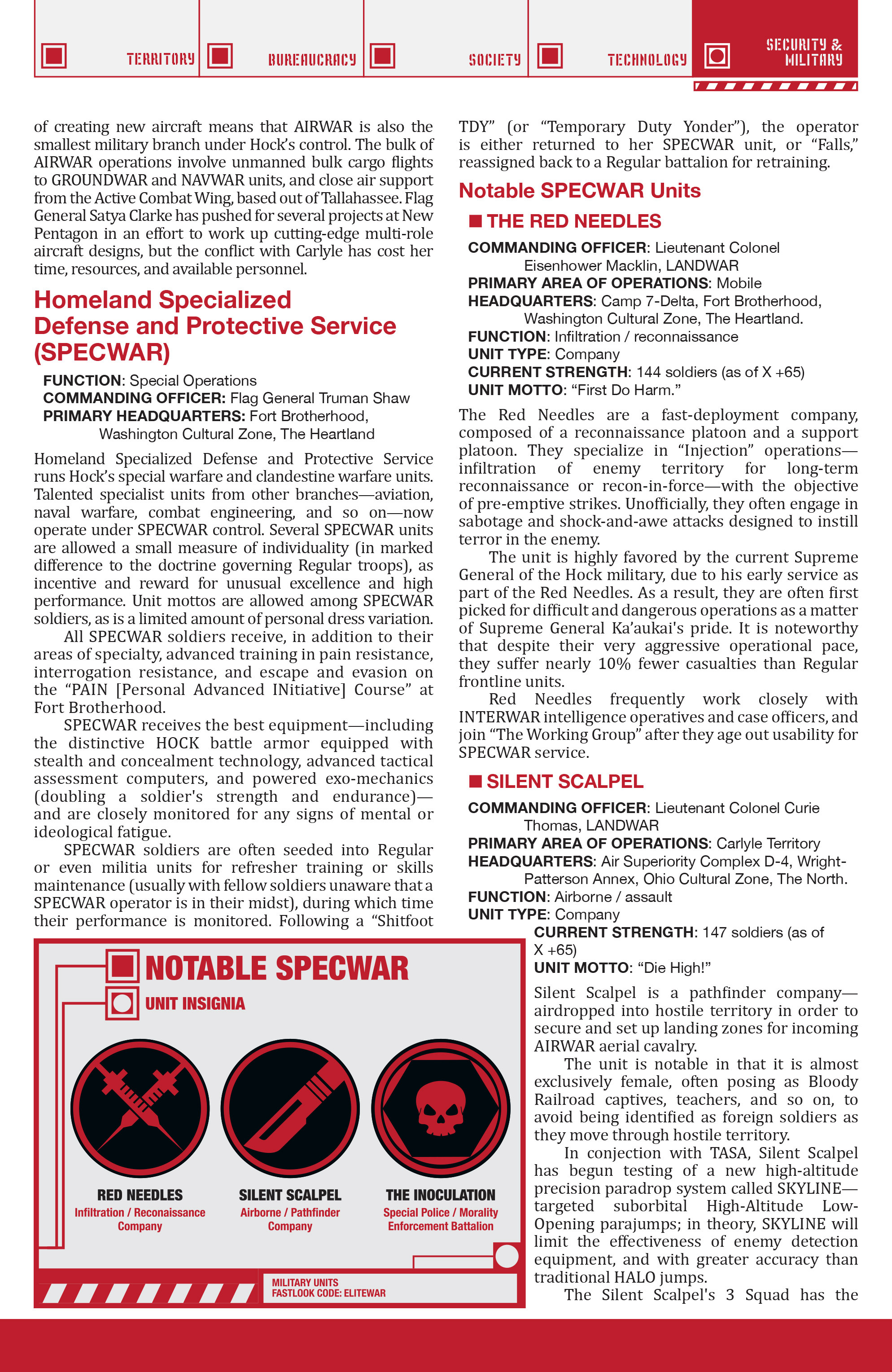 Read online Lazarus Sourcebook comic -  Issue # Vol. 2 - 36