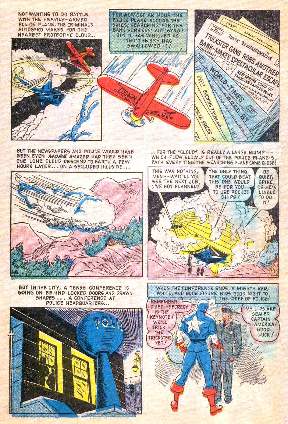 Read online Captain America Comics comic -  Issue #72 - 16
