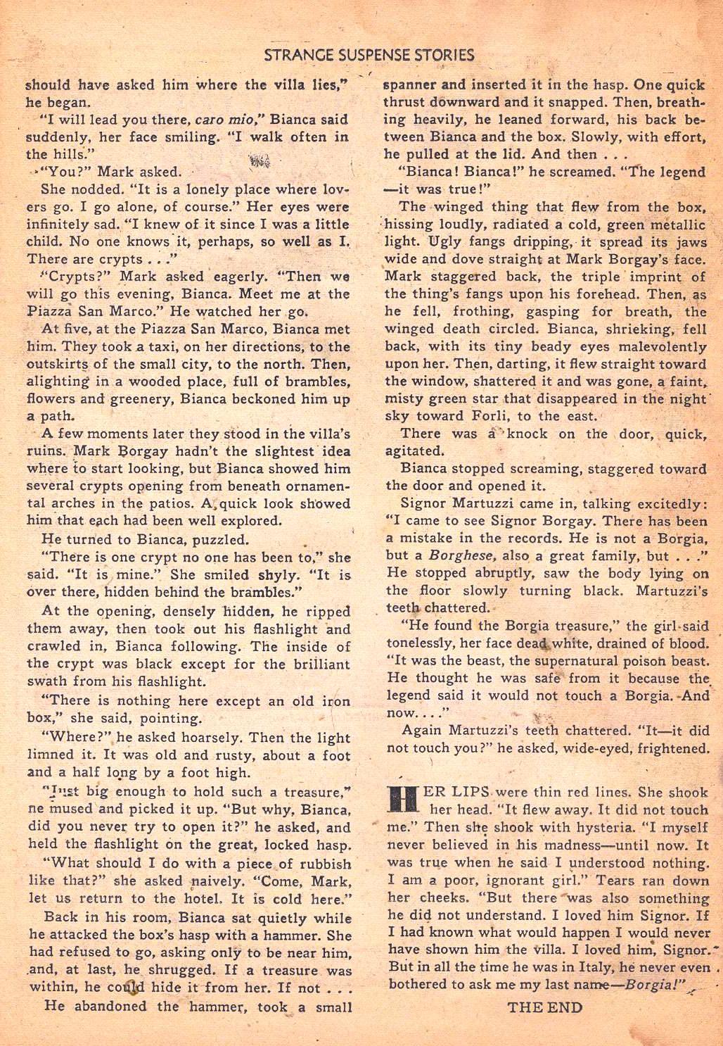 Read online Strange Suspense Stories (1952) comic -  Issue #4 - 26