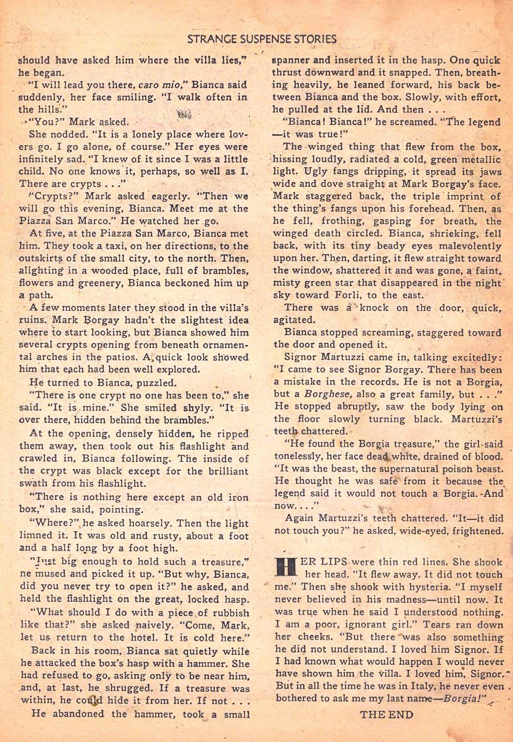 Read online Strange Suspense Stories (1952) comic -  Issue #4 - 26