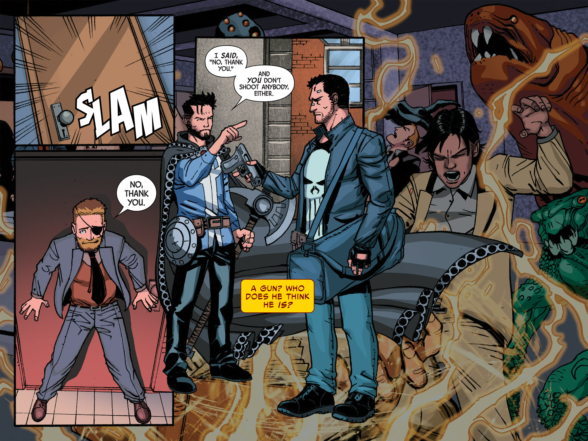 Read online Doctor Strange/Punisher: Magic Bullets Infinite Comic comic -  Issue #2 - 66