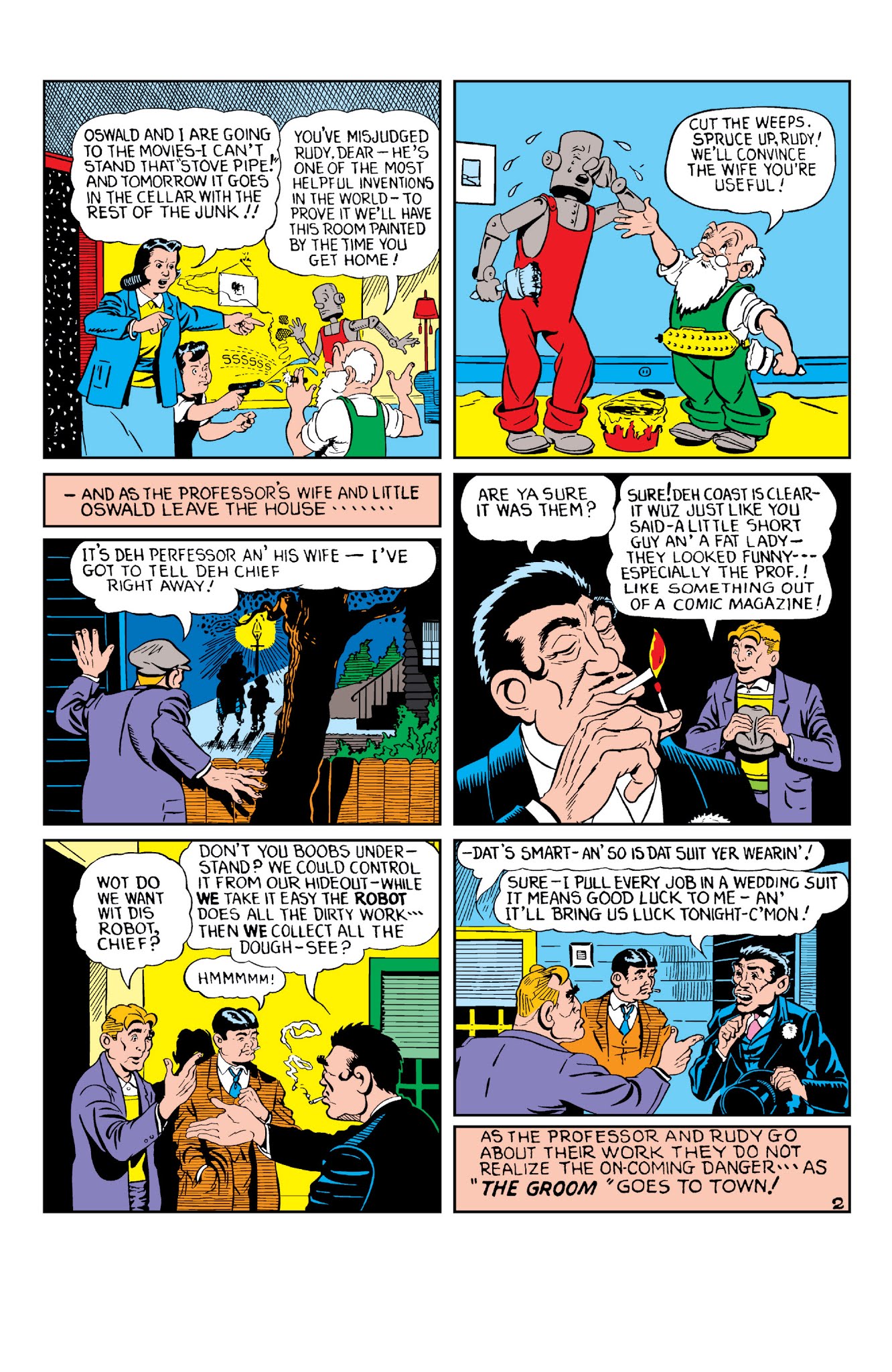 Read online Daring Mystery Comics comic -  Issue #8 - 39