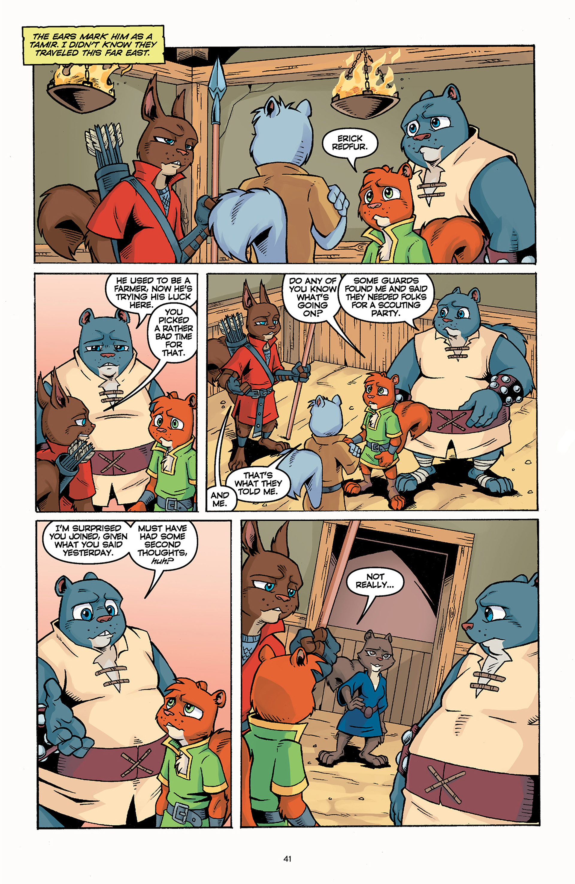 Read online Sons of Ashgard: Ill Met in Elmgard comic -  Issue # TPB (Part 1) - 42