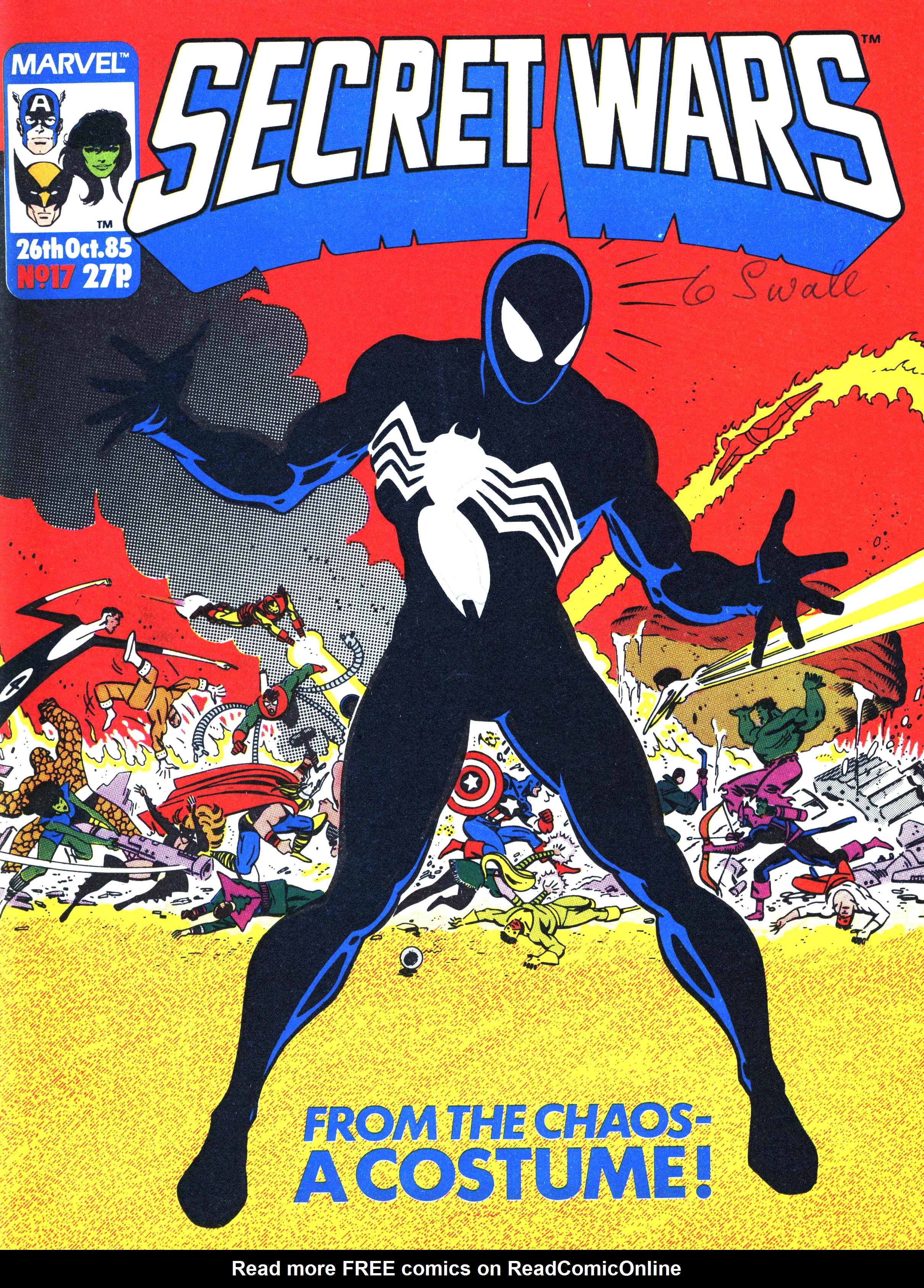 Read online Secret Wars (1985) comic -  Issue #17 - 1
