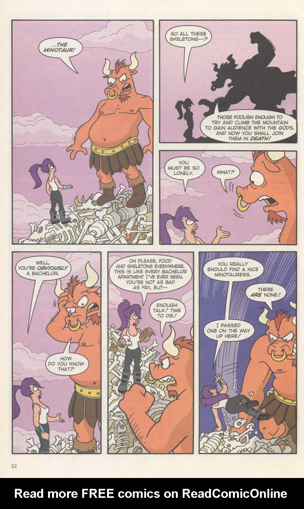 Read online Futurama Comics comic -  Issue #18 - 23