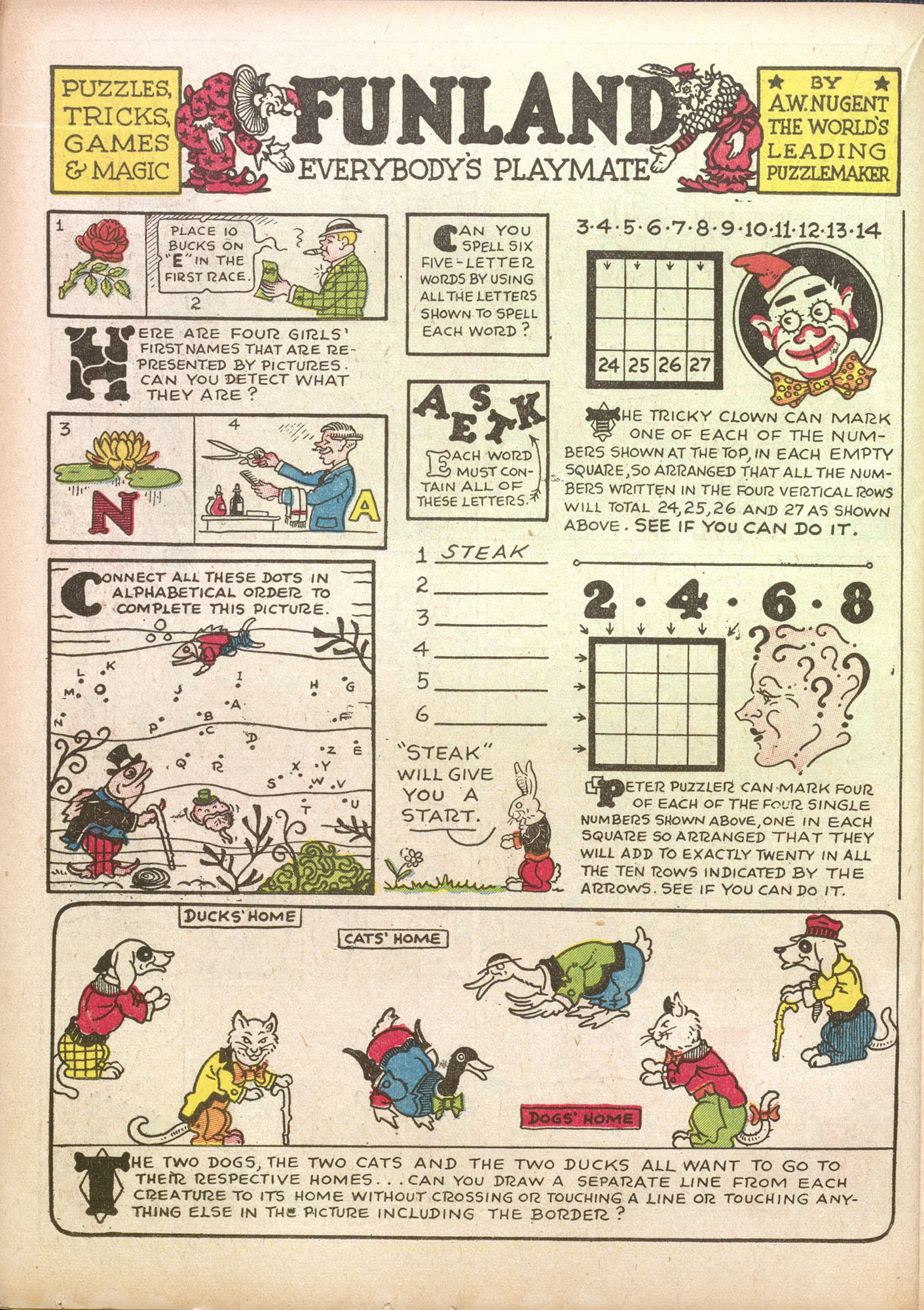 Read online Famous Funnies comic -  Issue #35 - 38
