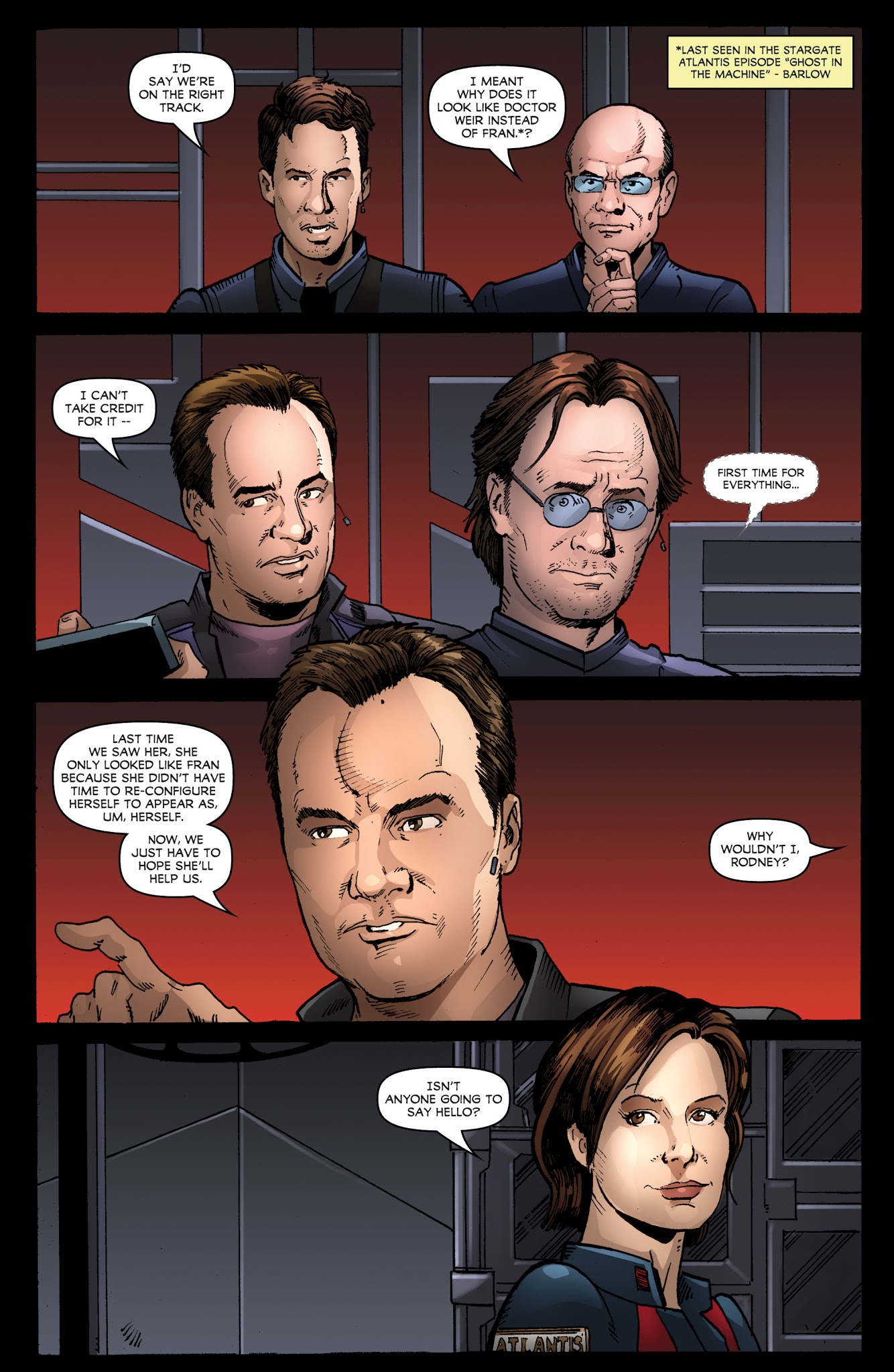 Read online Stargate Atlantis: Singularity comic -  Issue #1 - 4