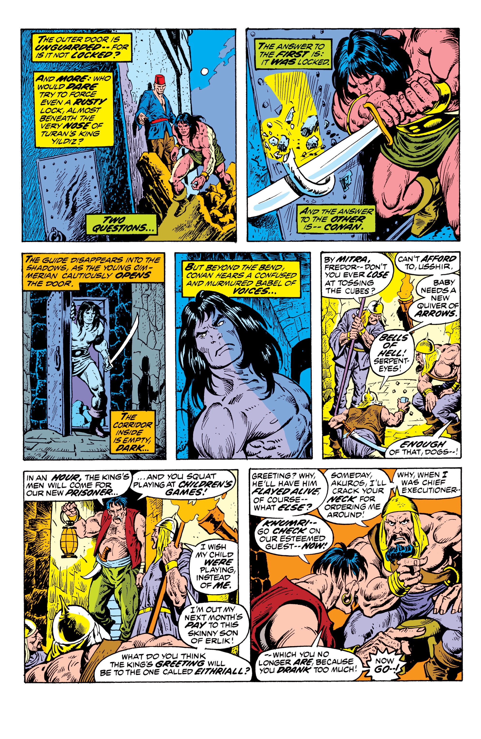 Read online Conan The Barbarian Epic Collection: The Original Marvel Years - The Curse Of The Golden Skull comic -  Issue # TPB (Part 1) - 57