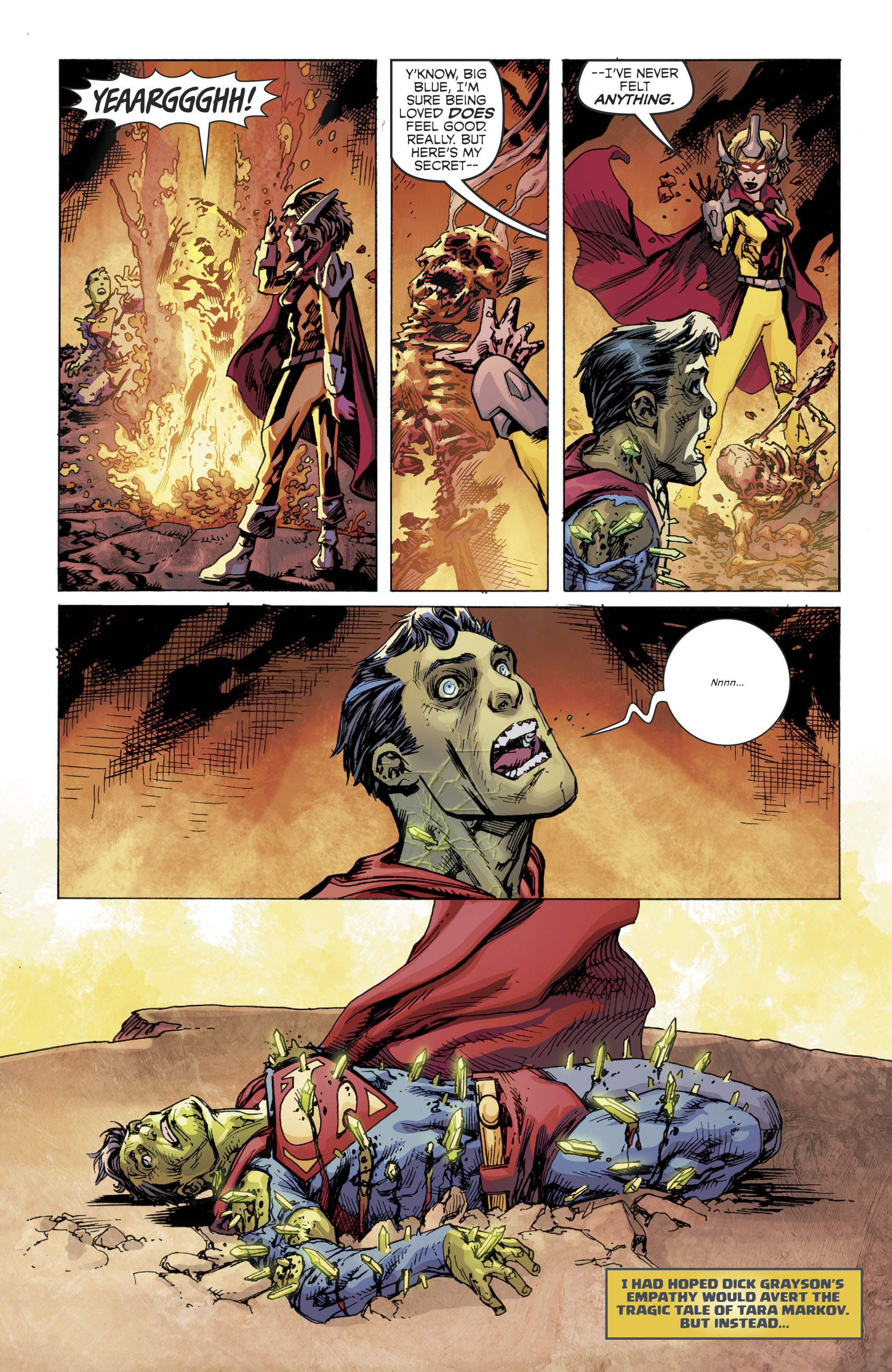 Read online Tales From the Dark Multiverse: Teen Titans: The Judas Contract comic -  Issue # Full - 46