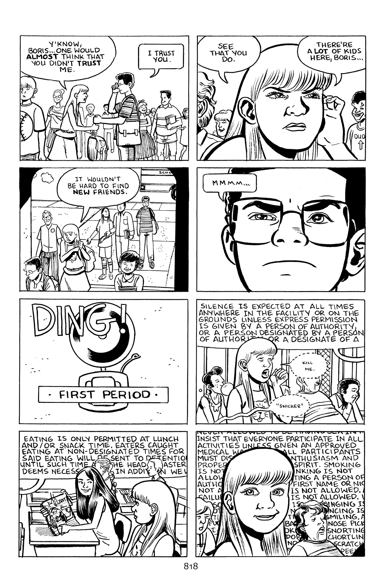 Read online Stray Bullets: Sunshine & Roses comic -  Issue #30 - 3