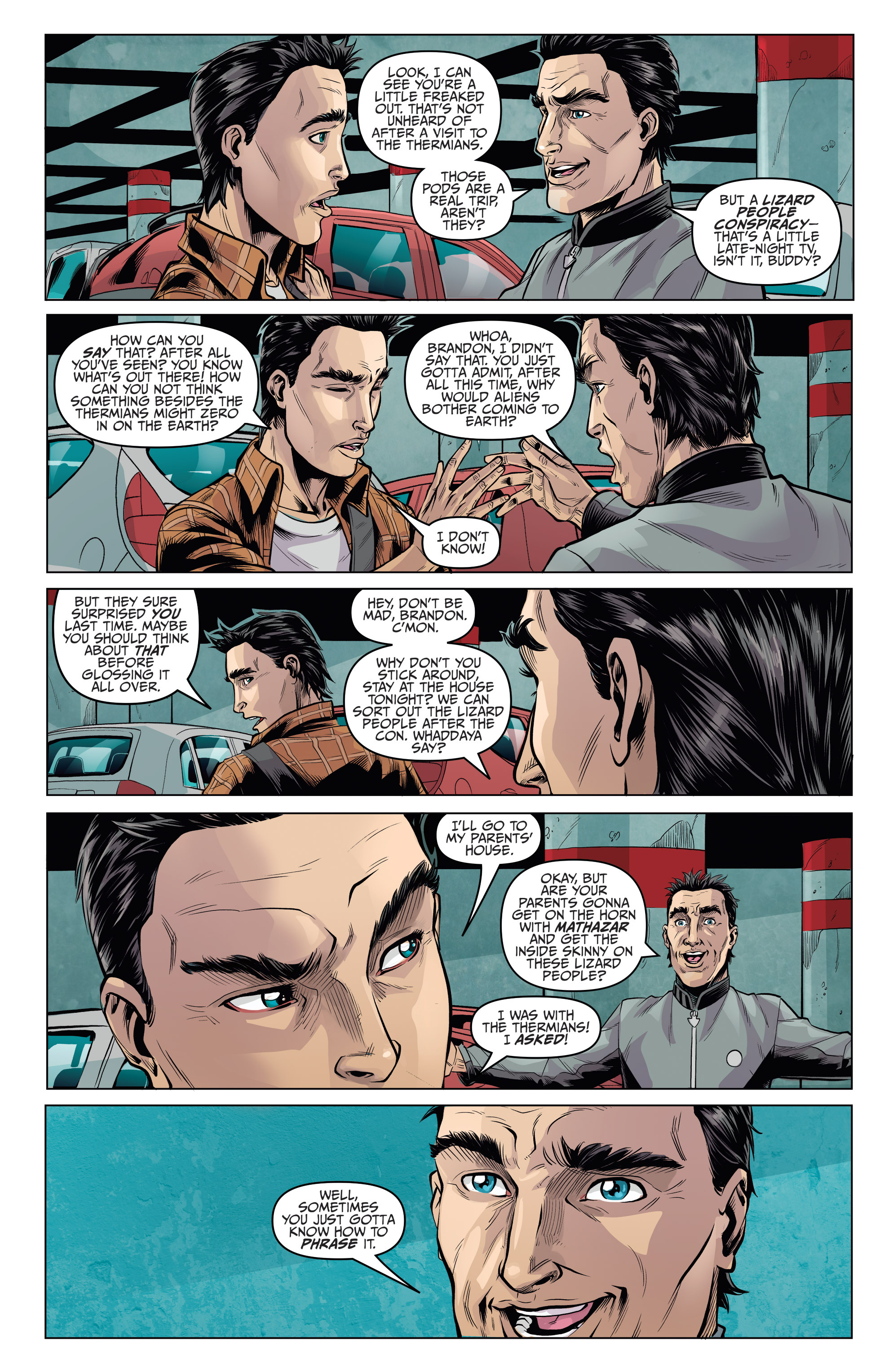Read online Galaxy Quest: The Journey Continues comic -  Issue #1 - 20