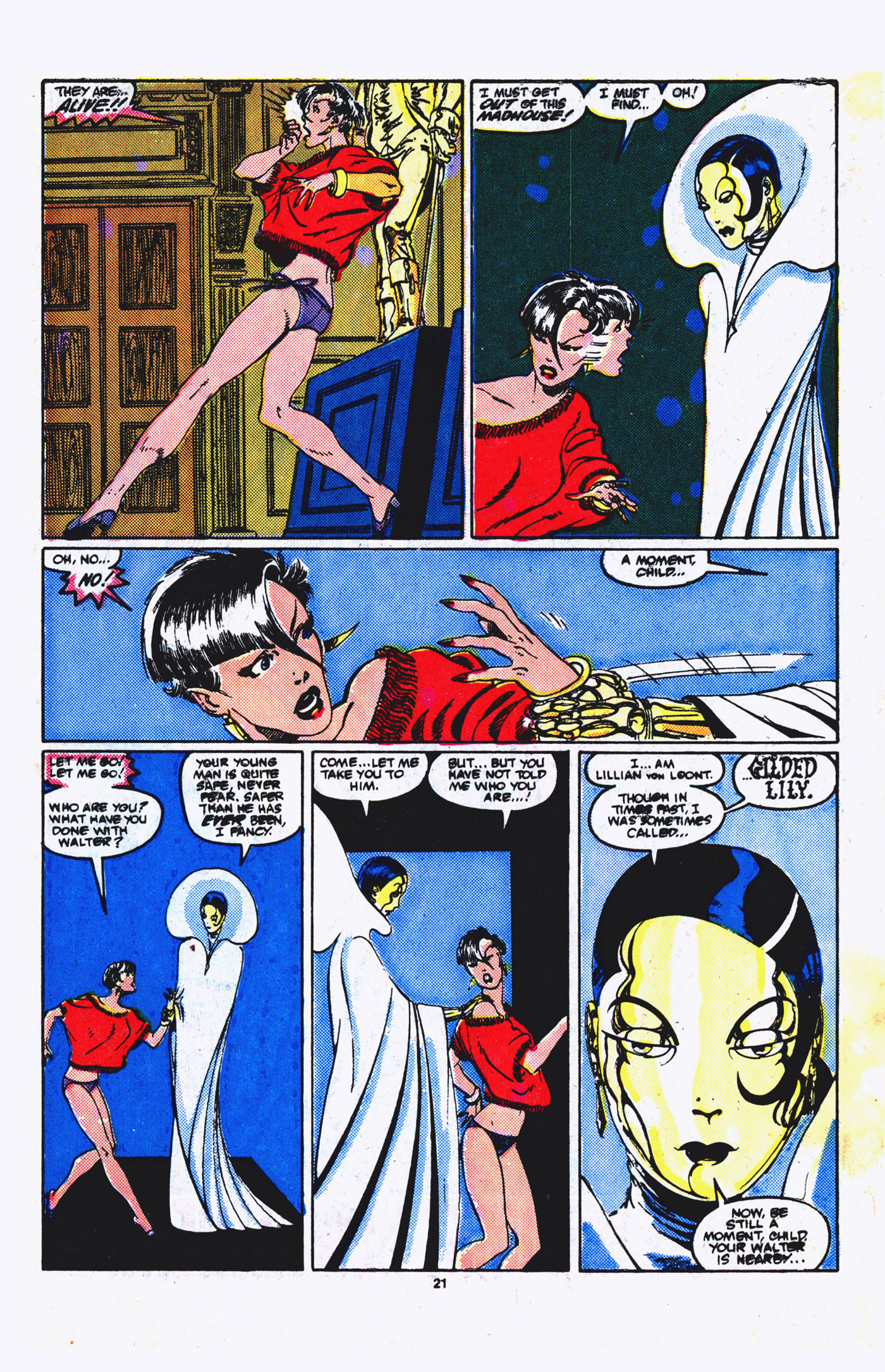 Read online Alpha Flight (1983) comic -  Issue #20 - 21