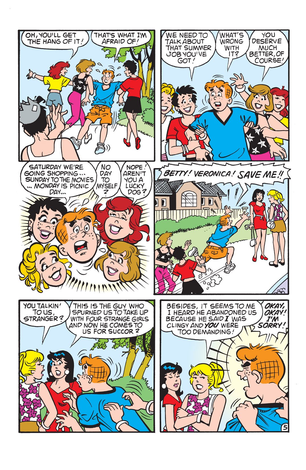 Read online Archie (1960) comic -  Issue #511 - 6