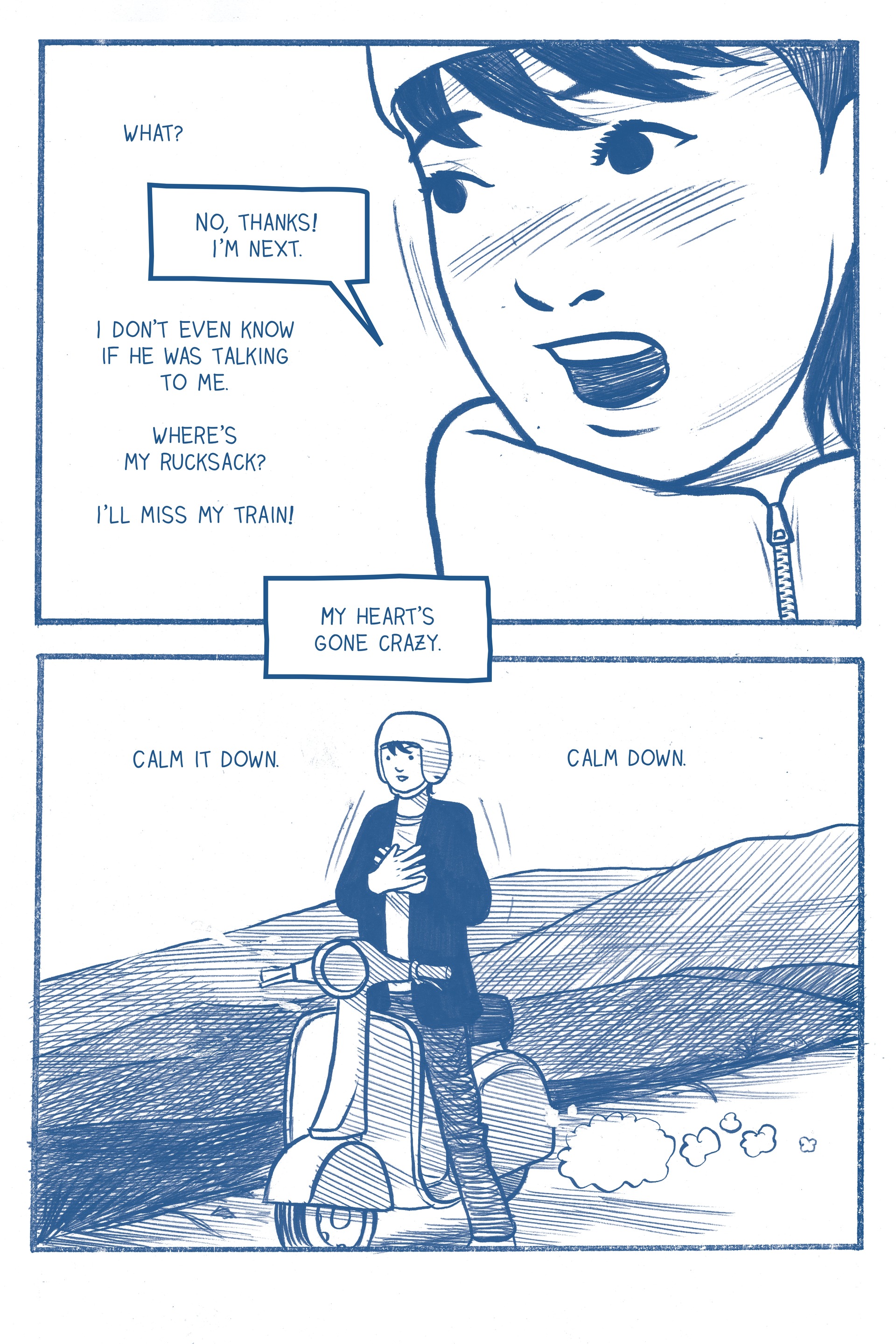 Read online When Everything Turned Blue comic -  Issue # TPB - 40