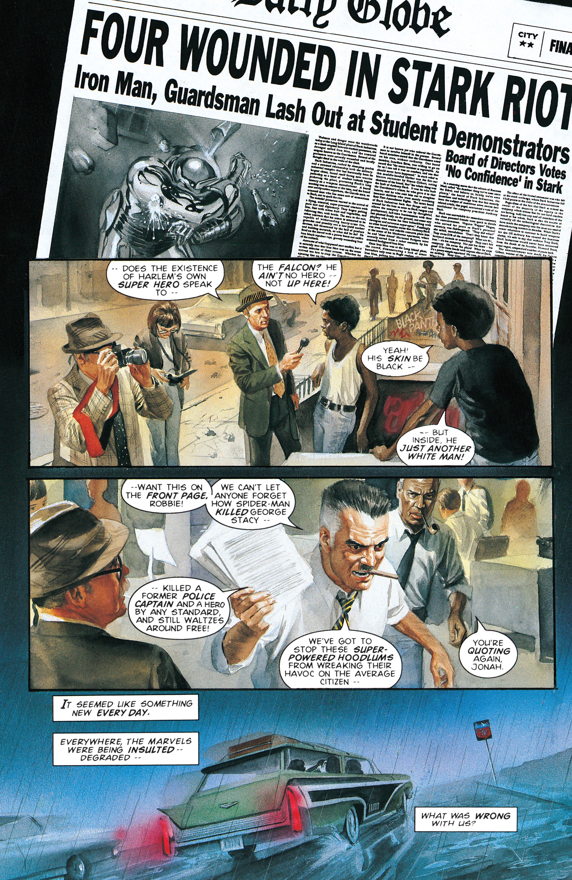 Read online Marvels Annotated comic -  Issue #4 - 7