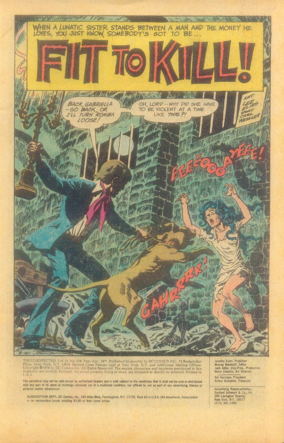 Read online Tales of the Unexpected comic -  Issue #178 - 3