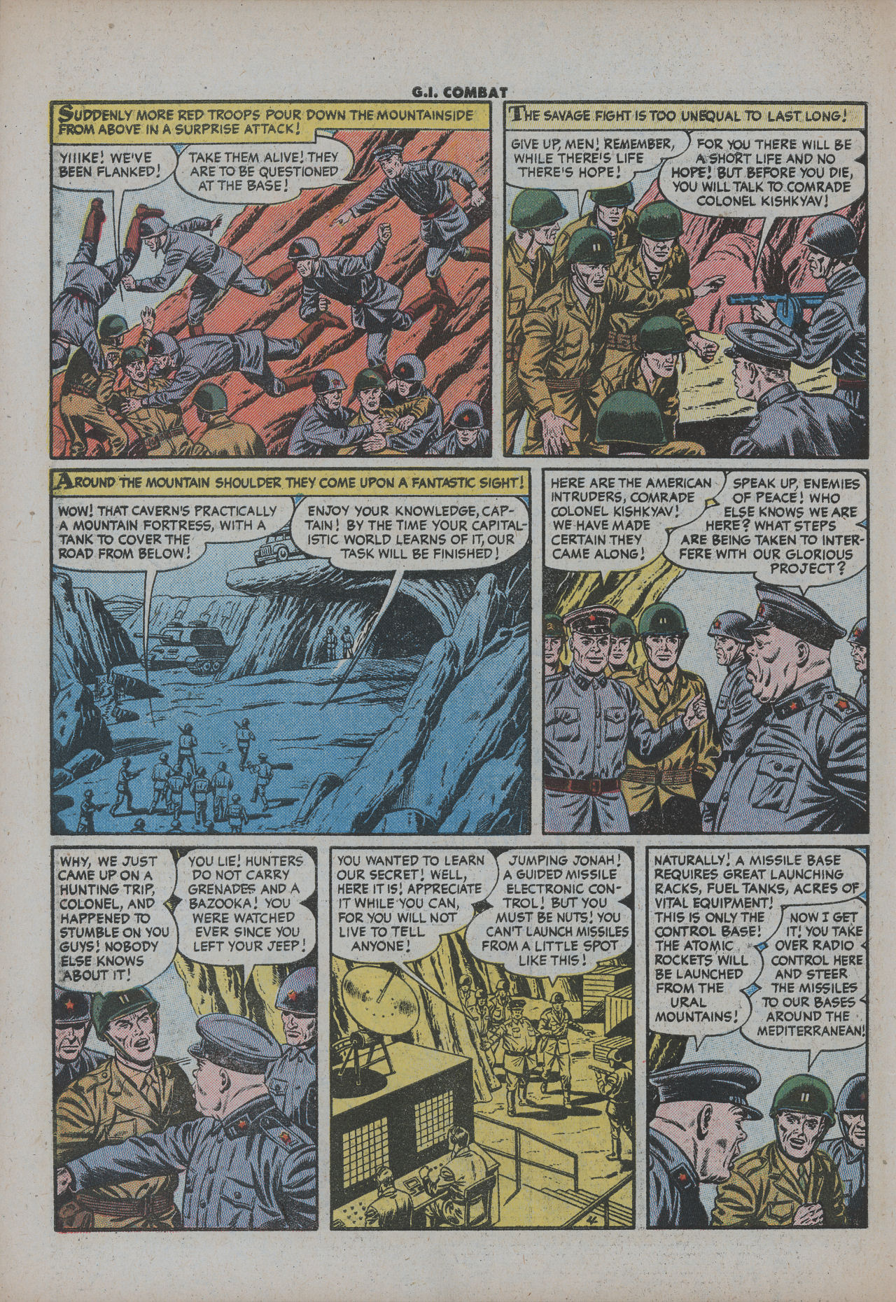 Read online G.I. Combat (1952) comic -  Issue #32 - 30